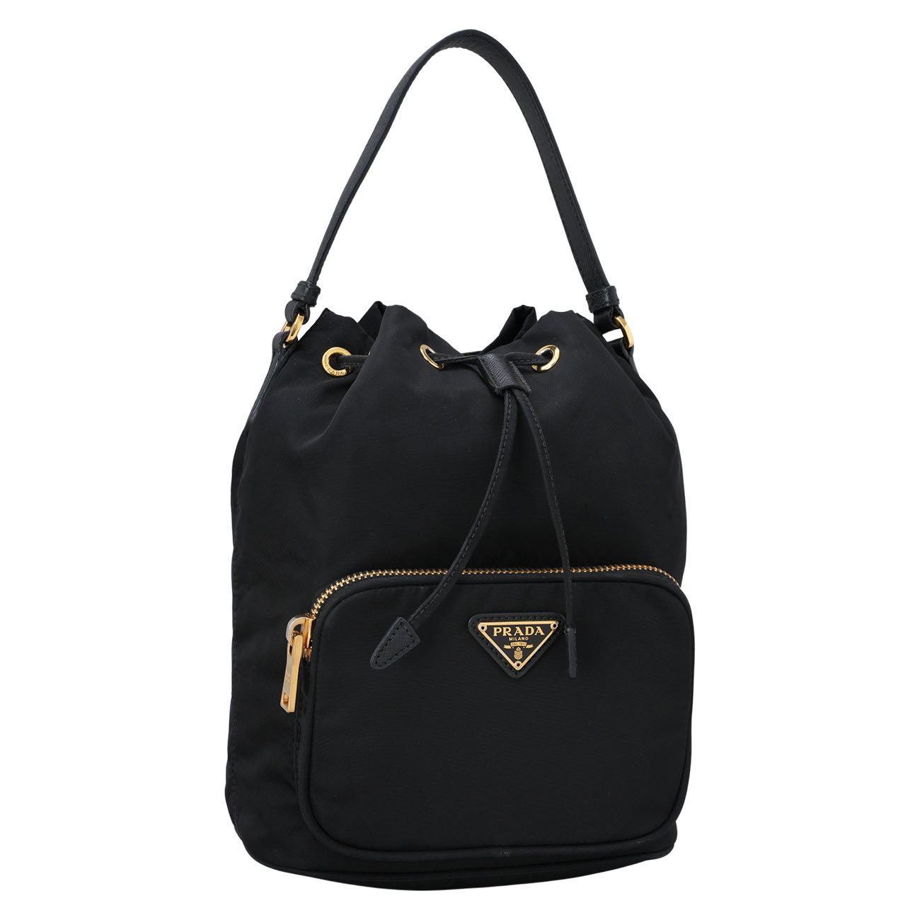 PRADA(USED)프라다 1BH038 리나일론 버킷백