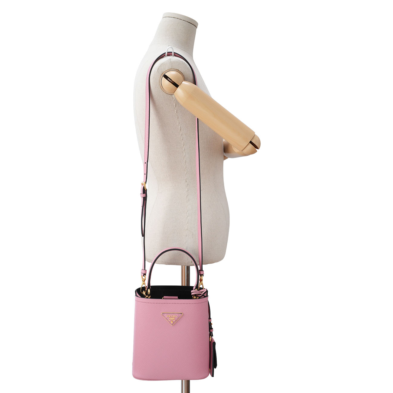PRADA(USED)프라다 사피아노 파니에 스몰 토트백