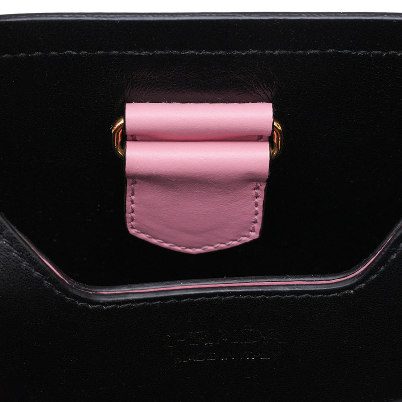 PRADA(USED)프라다 사피아노 파니에 스몰 토트백
