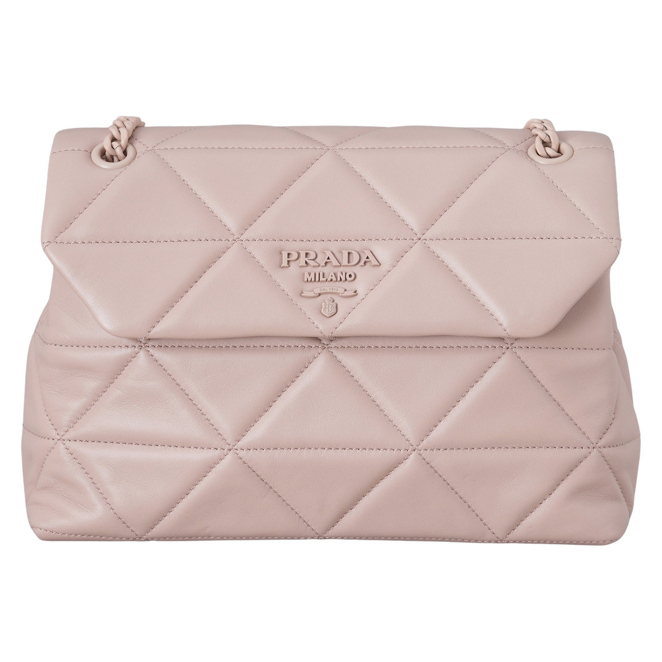 PRADA(USED)프라다 1BD231 나파 스티치 스펙트럼 숄더백
