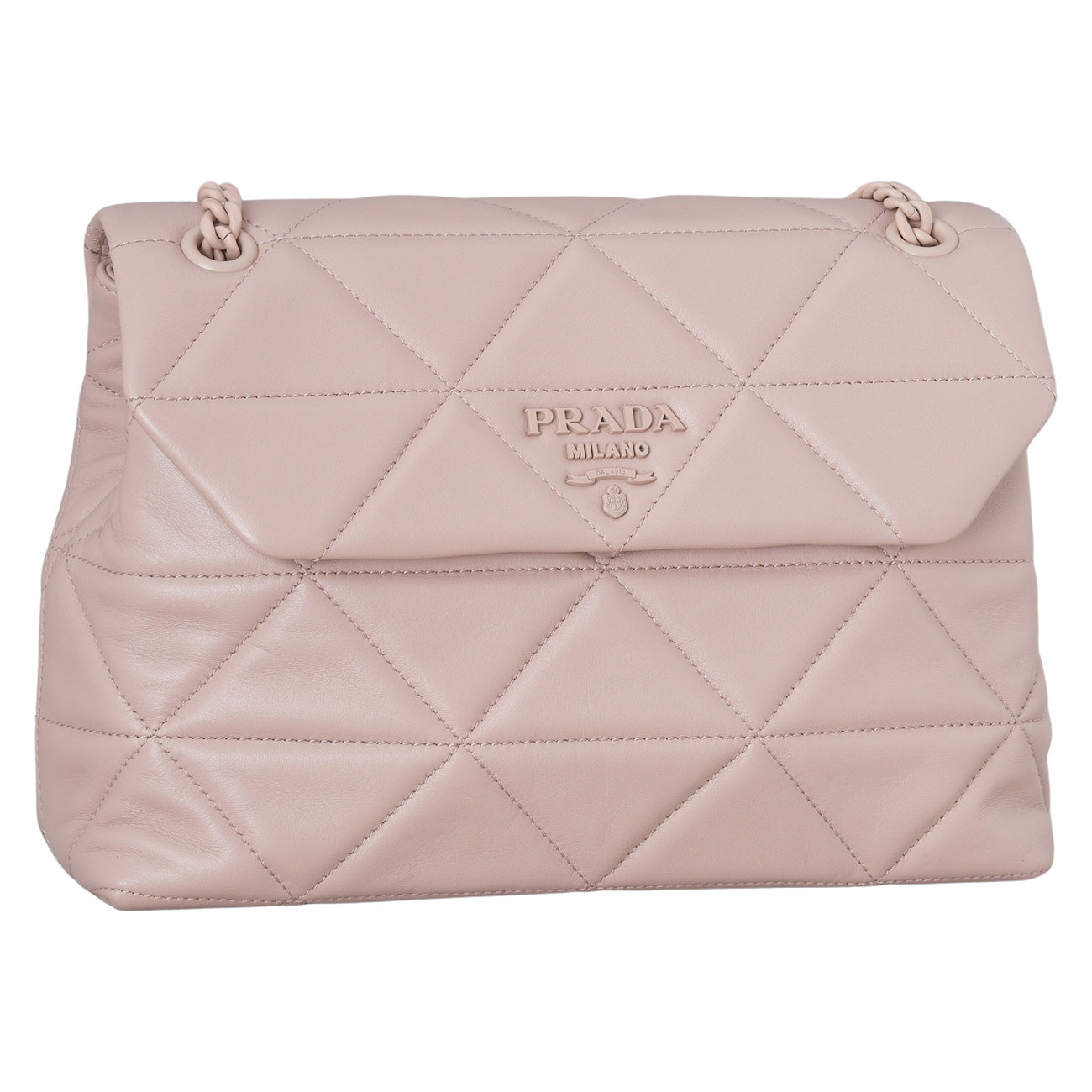 PRADA(USED)프라다 1BD231 나파 스티치 스펙트럼 숄더백
