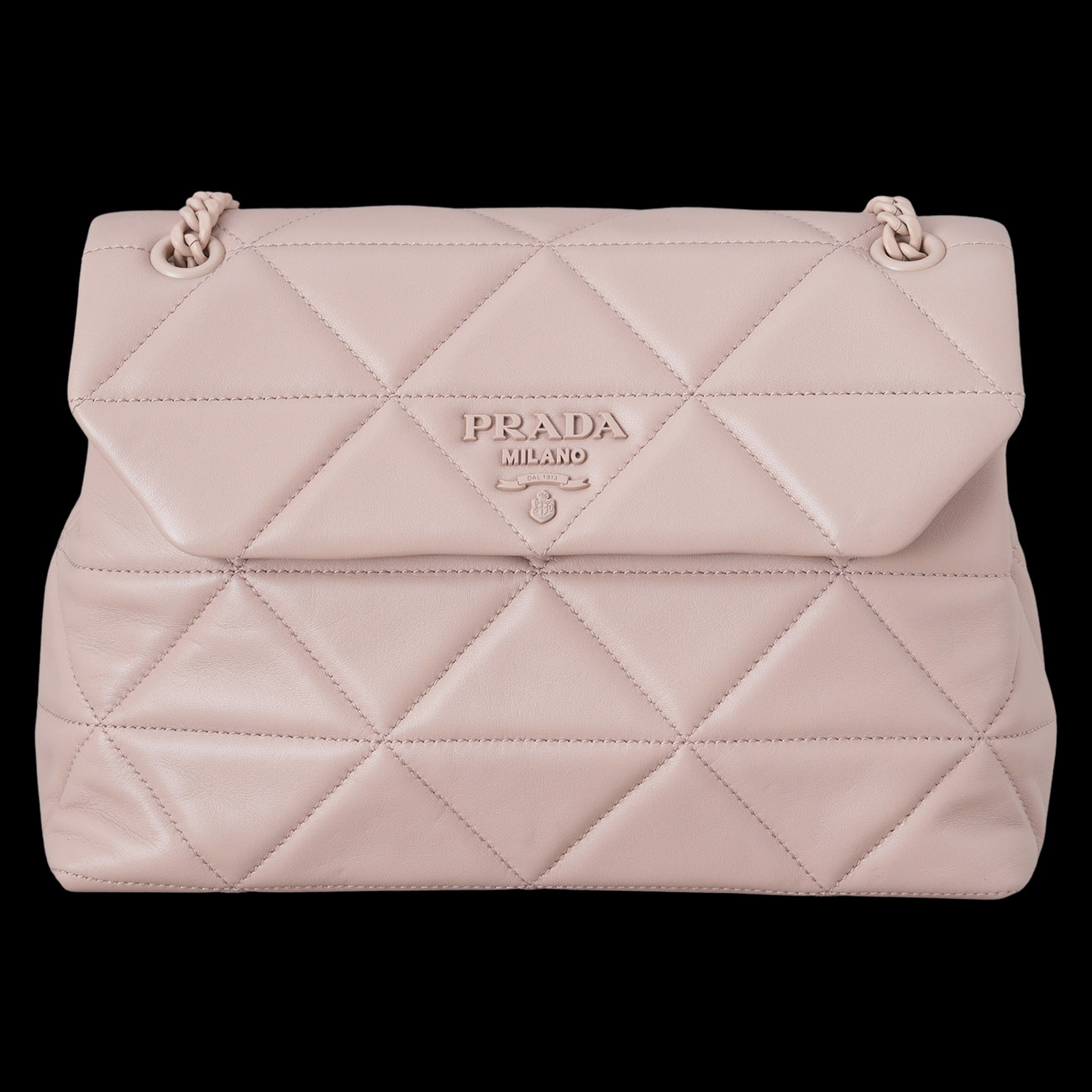 PRADA(USED)프라다 1BD231 나파 스티치 스펙트럼 숄더백