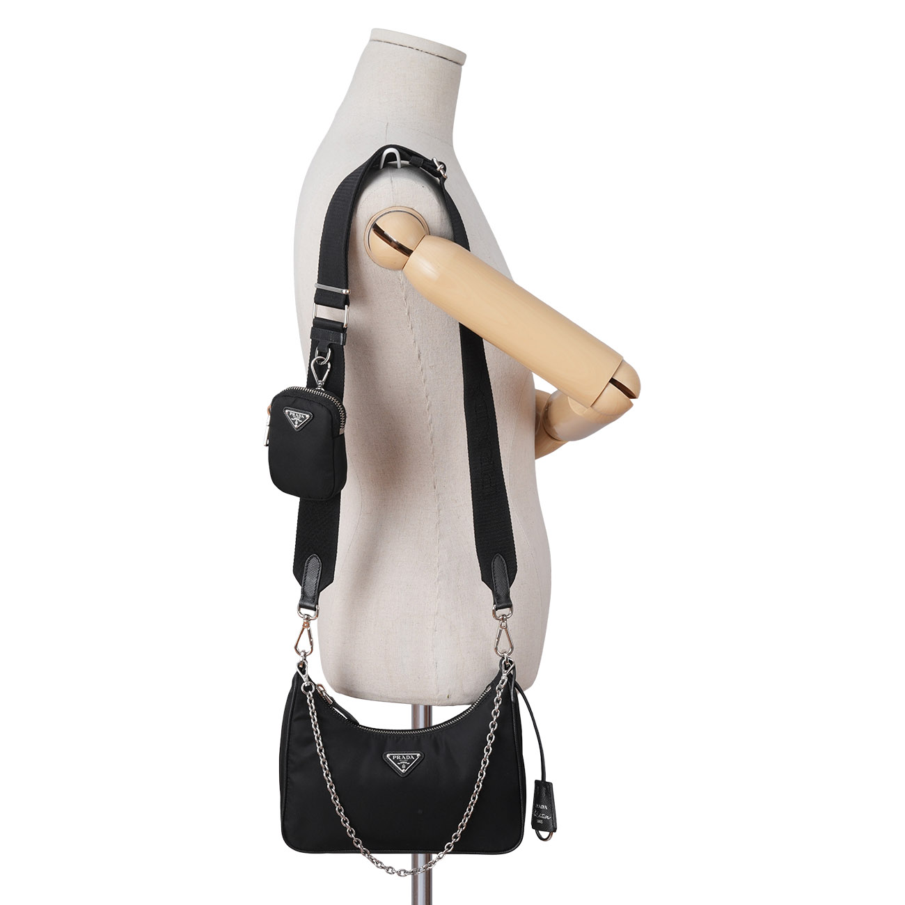 PRADA(USED)프라다 리나일론 테수토 호보백