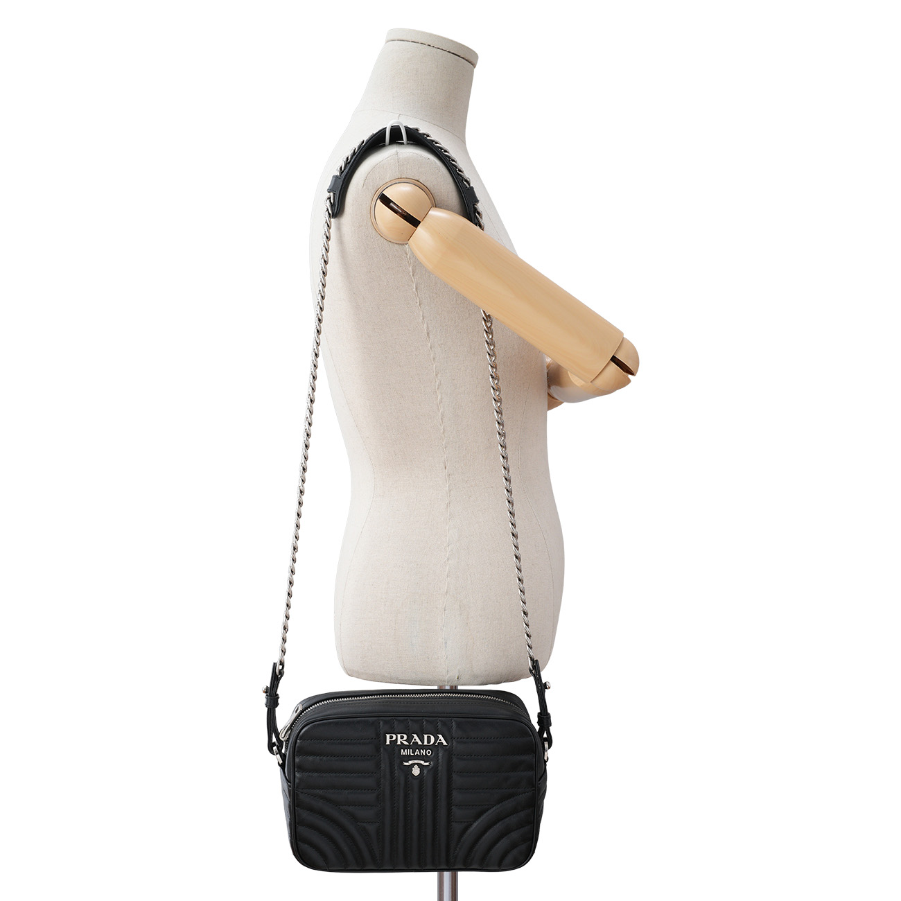 PRADA(USED)프라다 다이아그램 체인백