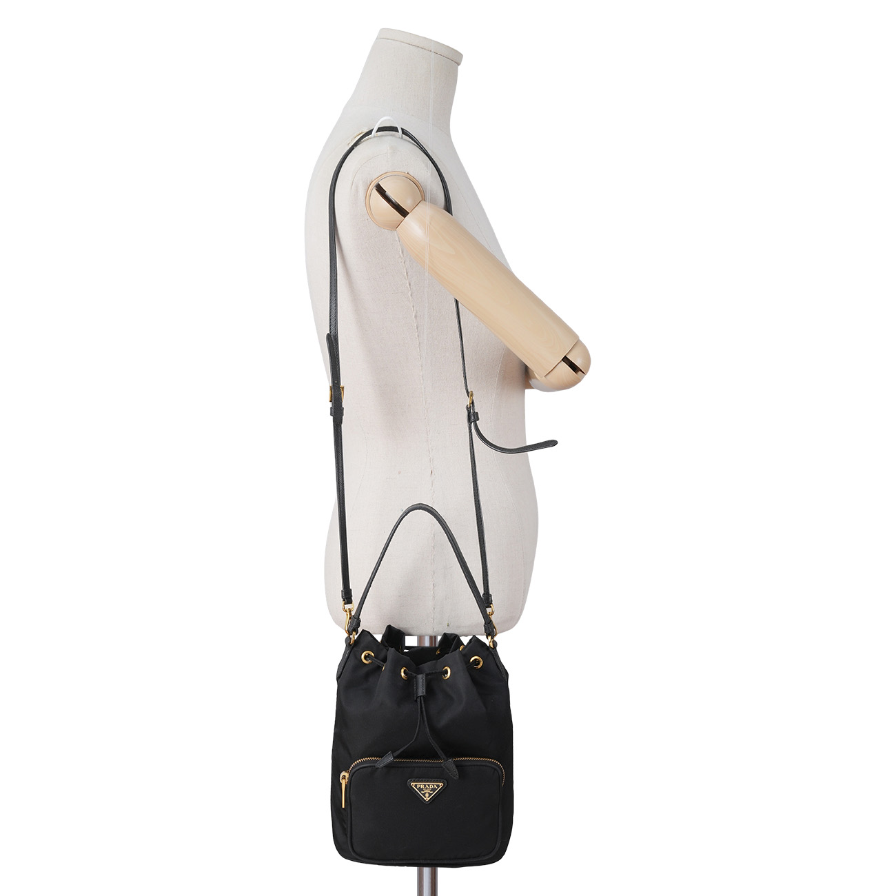 PRADA(USED)프라다 1BH038 테수토 버킷백