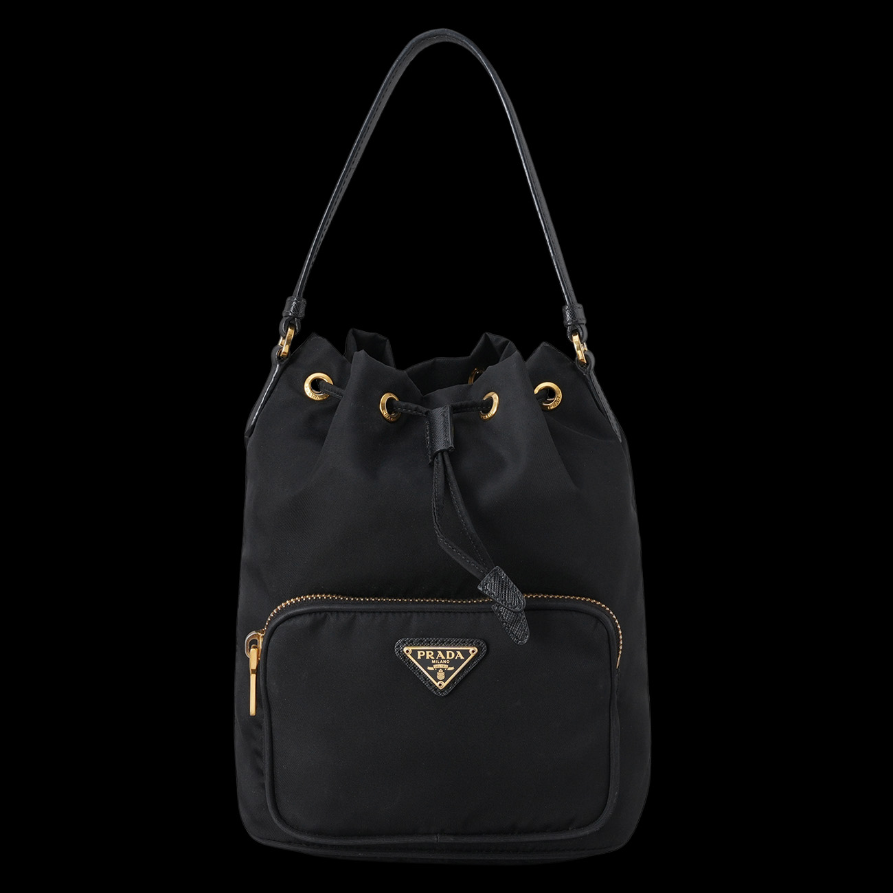 PRADA(USED)프라다 1BH038 테수토 버킷백