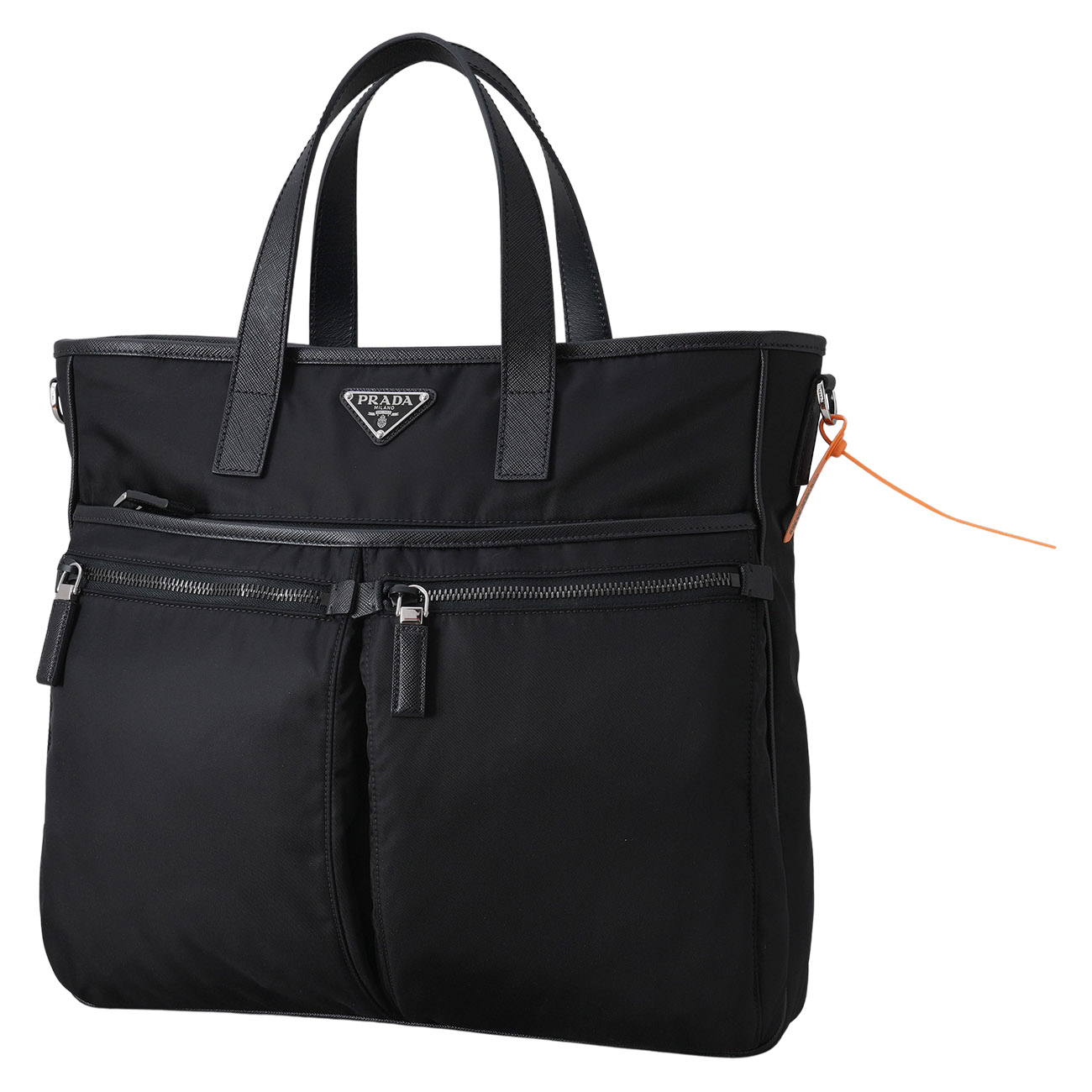 PRADA(USED)프라다 2VG860 리나일론 토트백
