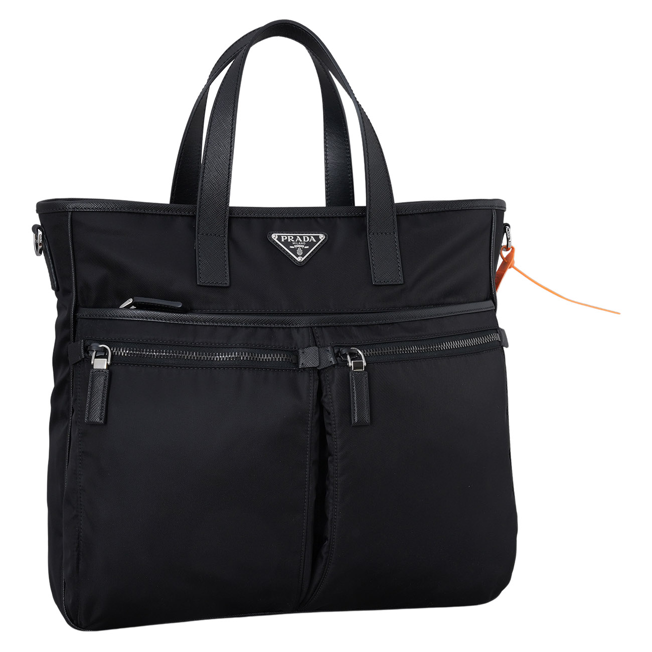 PRADA(USED)프라다 2VG860 리나일론 토트백
