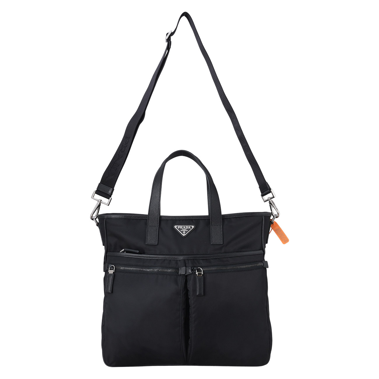 PRADA(USED)프라다 2VG860 리나일론 토트백