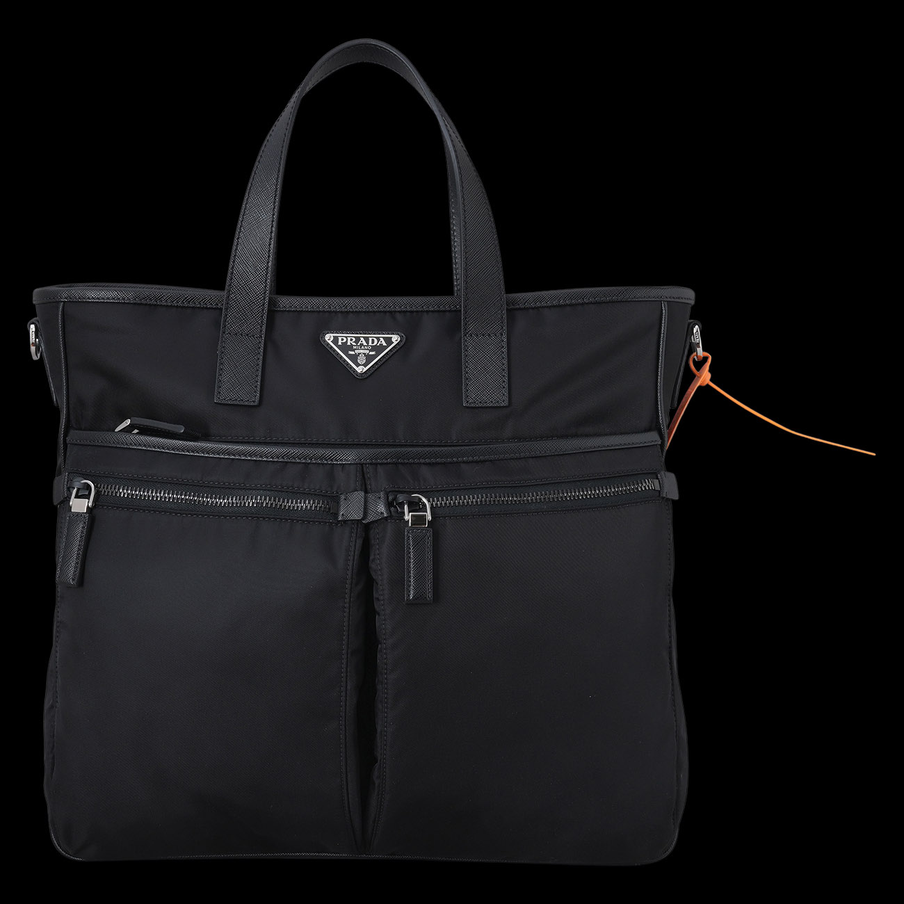 PRADA(USED)프라다 2VG860 리나일론 토트백