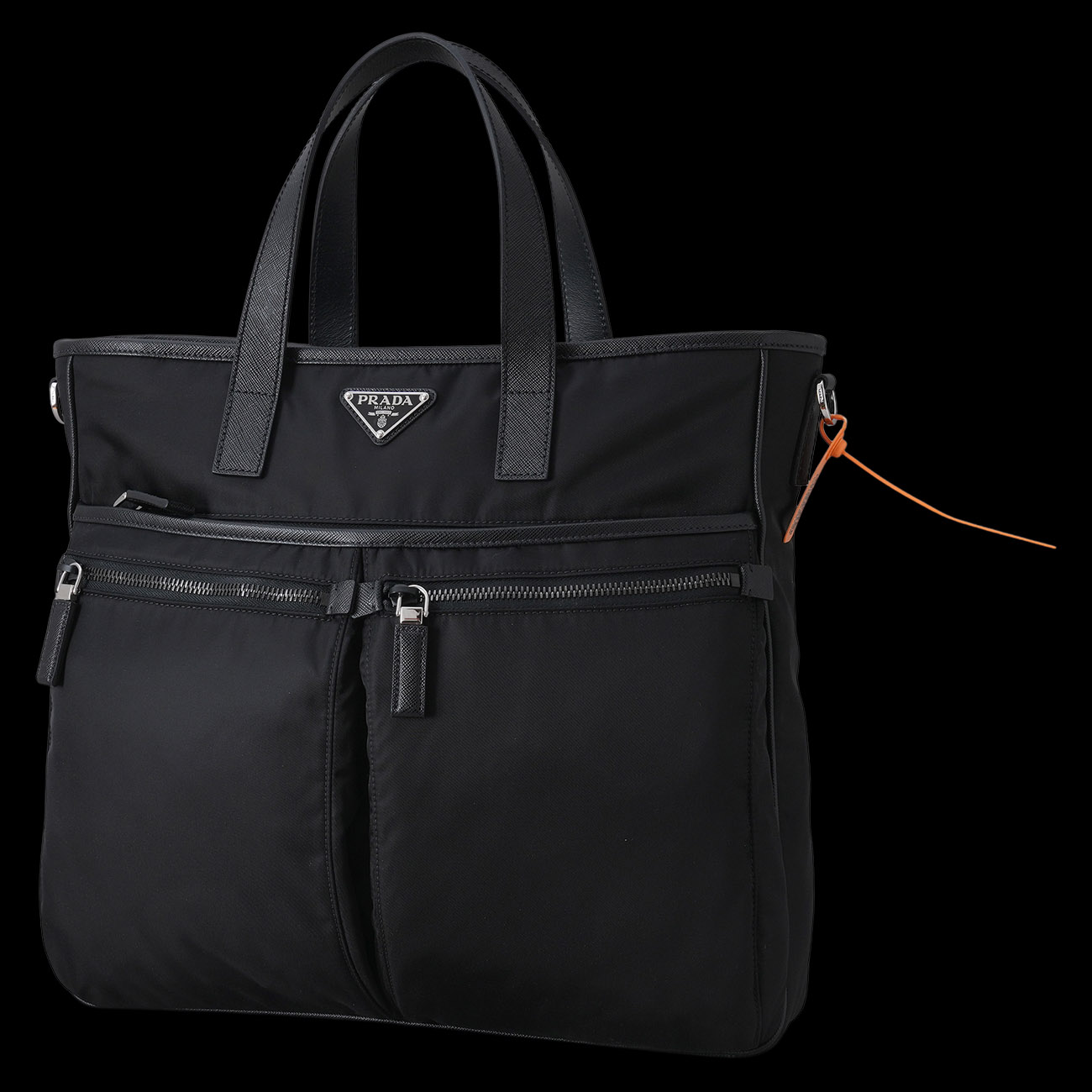 PRADA(USED)프라다 2VG860 리나일론 토트백