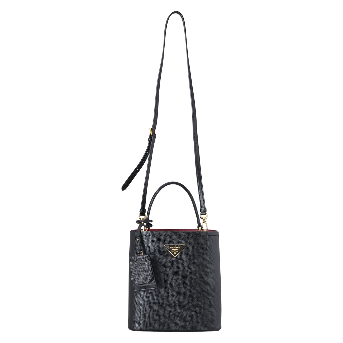PRADA(USED)프라다 1BA212 사피아노 파니에 미디움 백