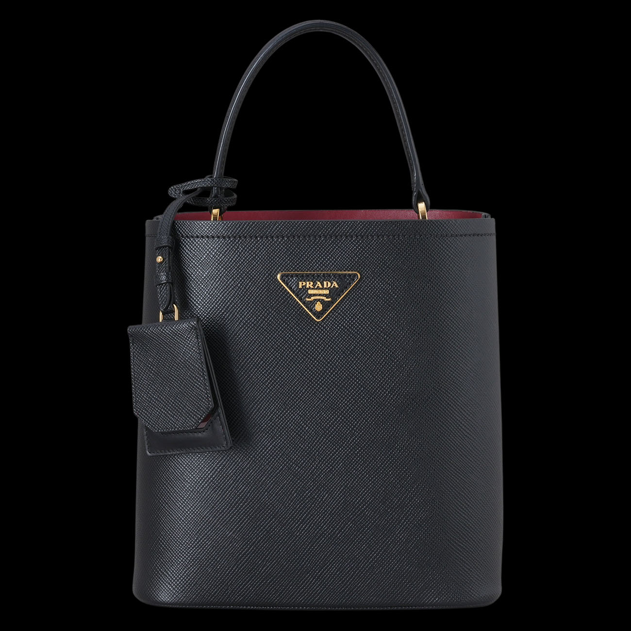PRADA(USED)프라다 1BA212 사피아노 파니에 미디움 백