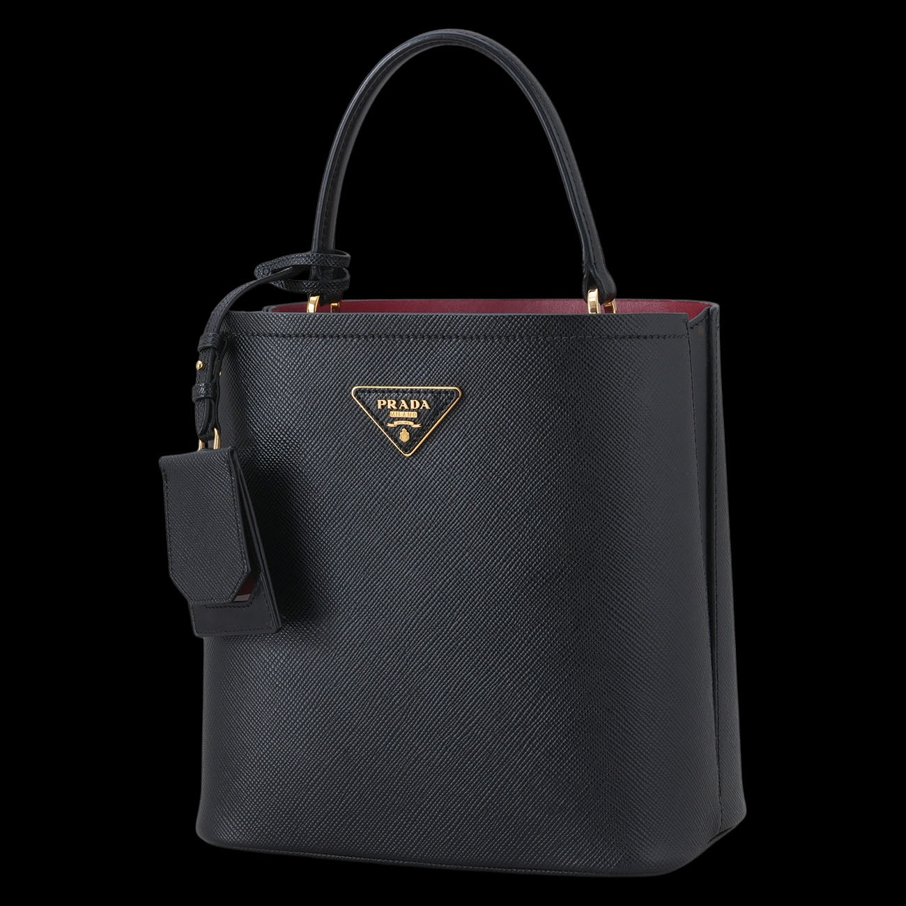 PRADA(USED)프라다 1BA212 사피아노 파니에 미디움 백