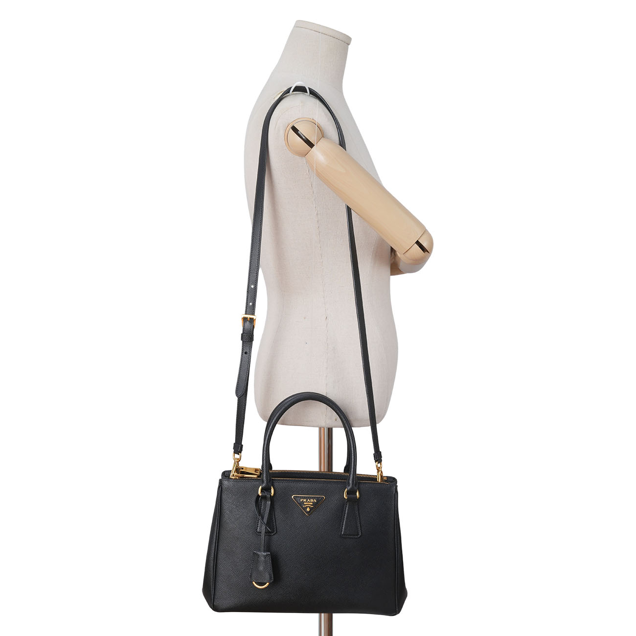 PRADA(USED)프라다 1BA863 사피아노 럭스 토트겸 숄더백