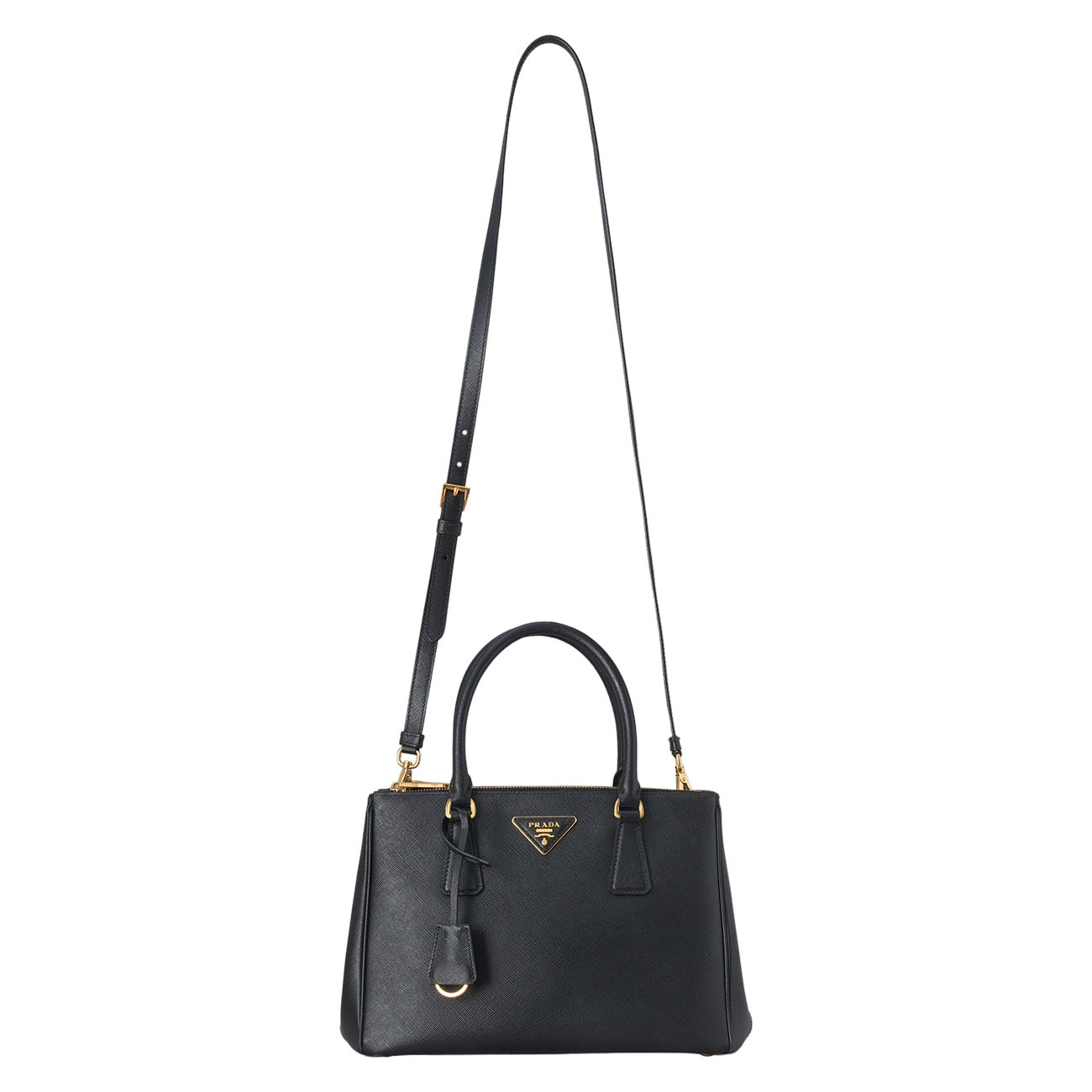 PRADA(USED)프라다 1BA863 사피아노 럭스 토트겸 숄더백
