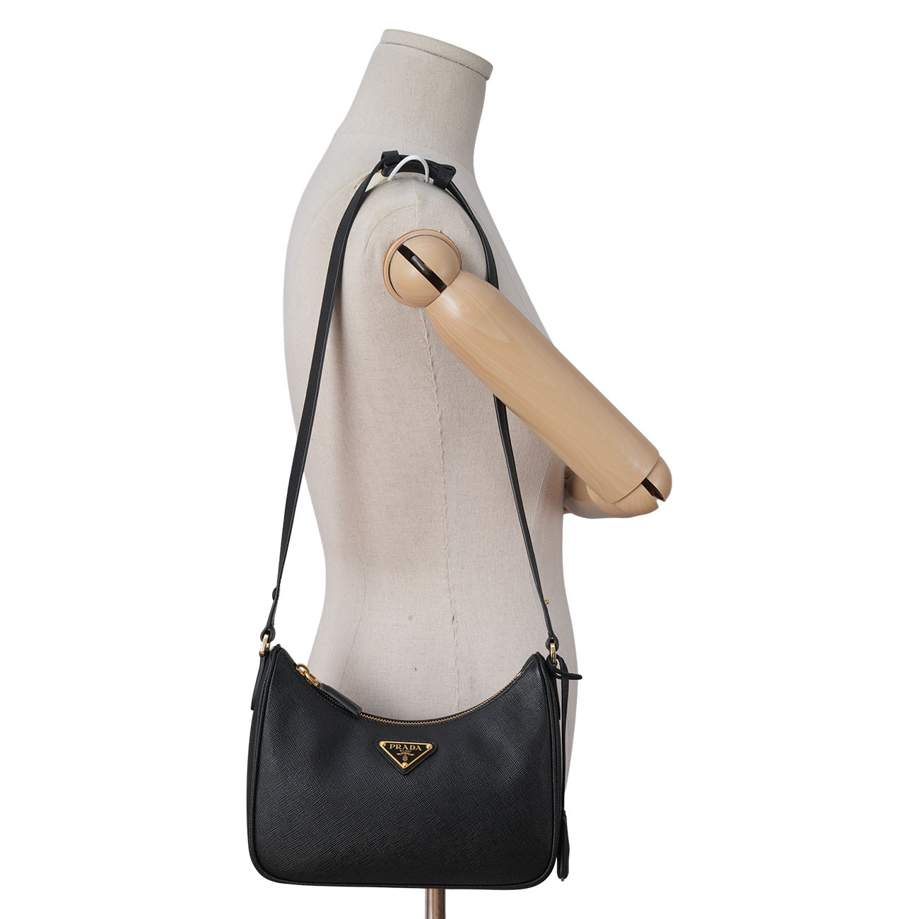PRADA(USED)프라다 1BC204 사피아노 럭스 호보백