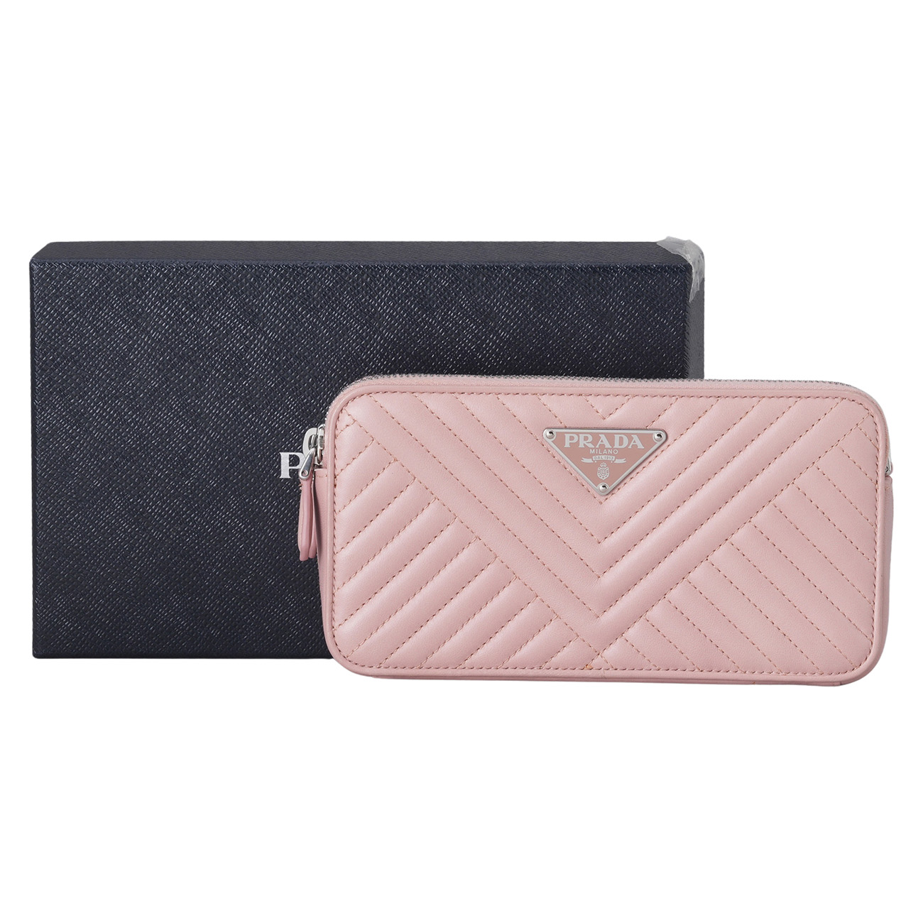 PRADA(USED)프라다 1DH010 삼각로고 미니 체인 숄더백