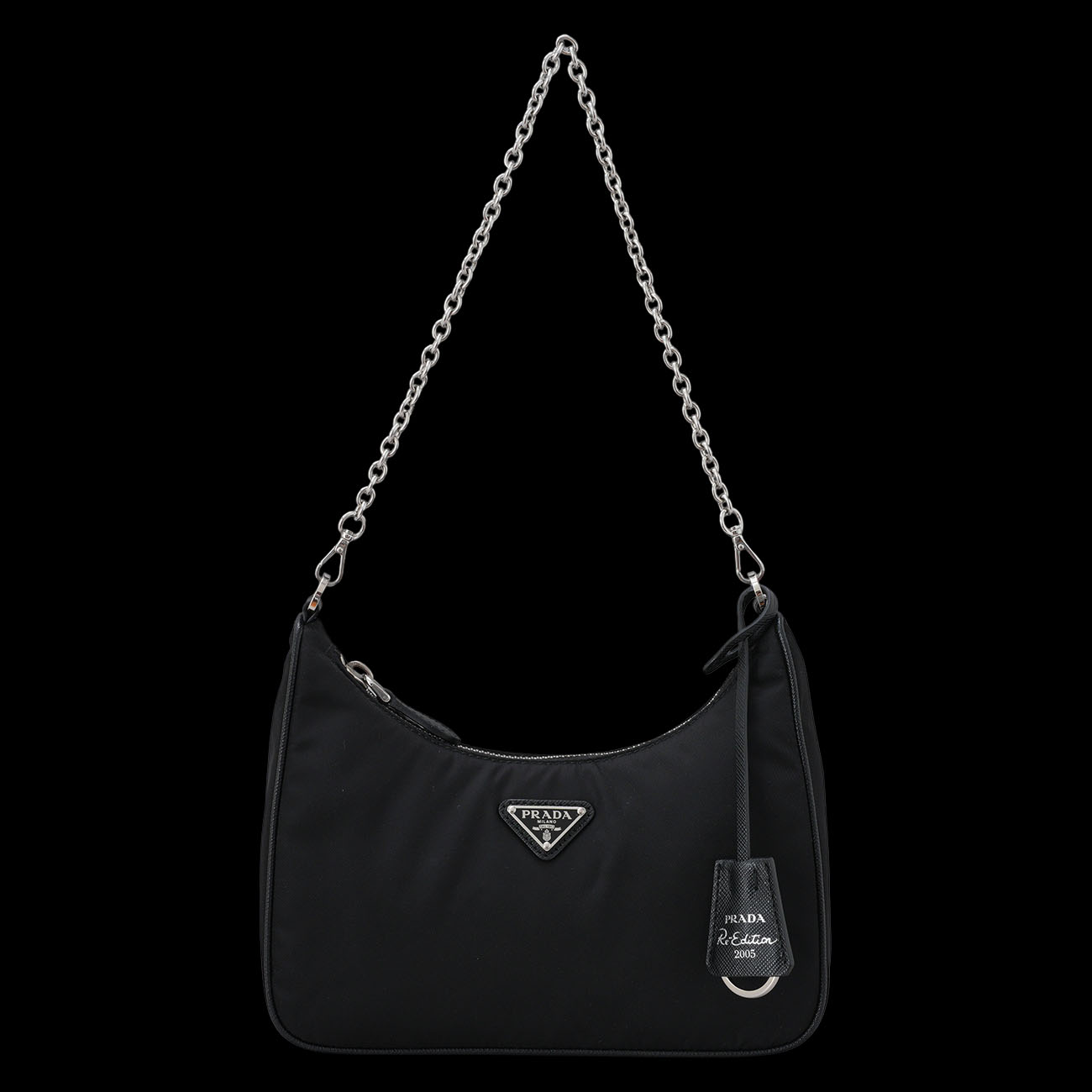 PRADA(USED)프라다 1BH204 리나일론 테수토 호보백