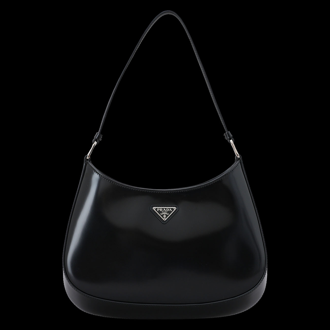 CHRISTIAN DIOR(USED)프라다 1BC499 브러시드 클레오 호보백