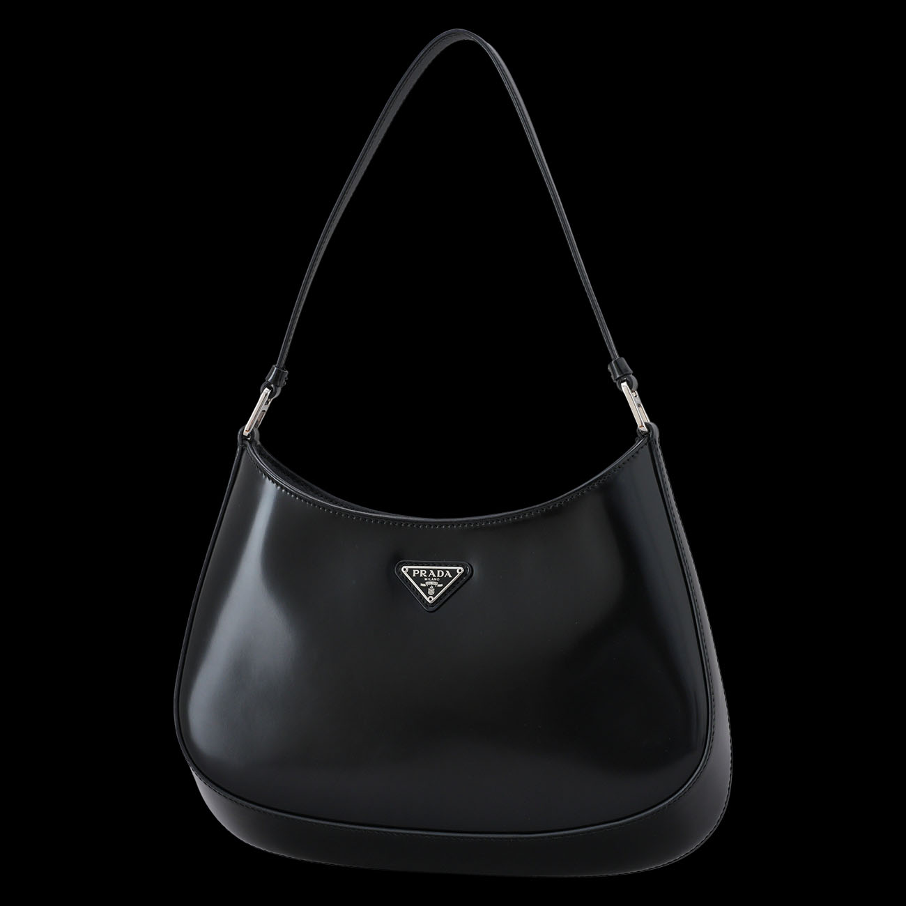 CHRISTIAN DIOR(USED)프라다 1BC499 브러시드 클레오 호보백