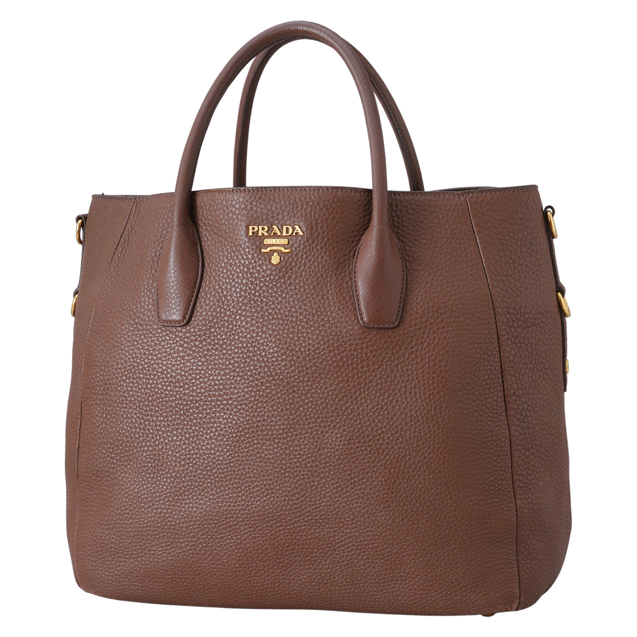 PRADA(USED)프라다 BN2537 비텔로 다이노 토트백