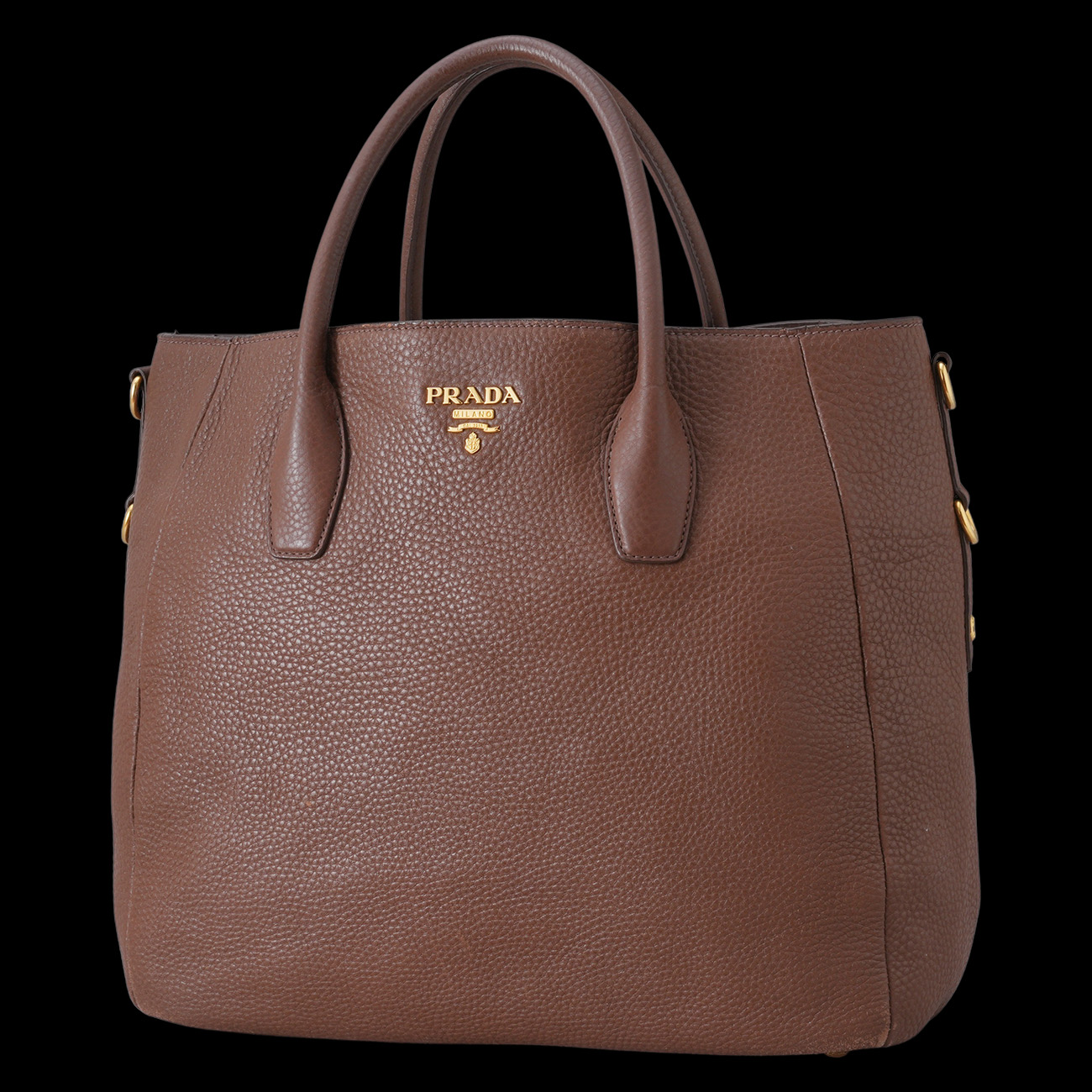 PRADA(USED)프라다 BN2537 비텔로 다이노 토트백