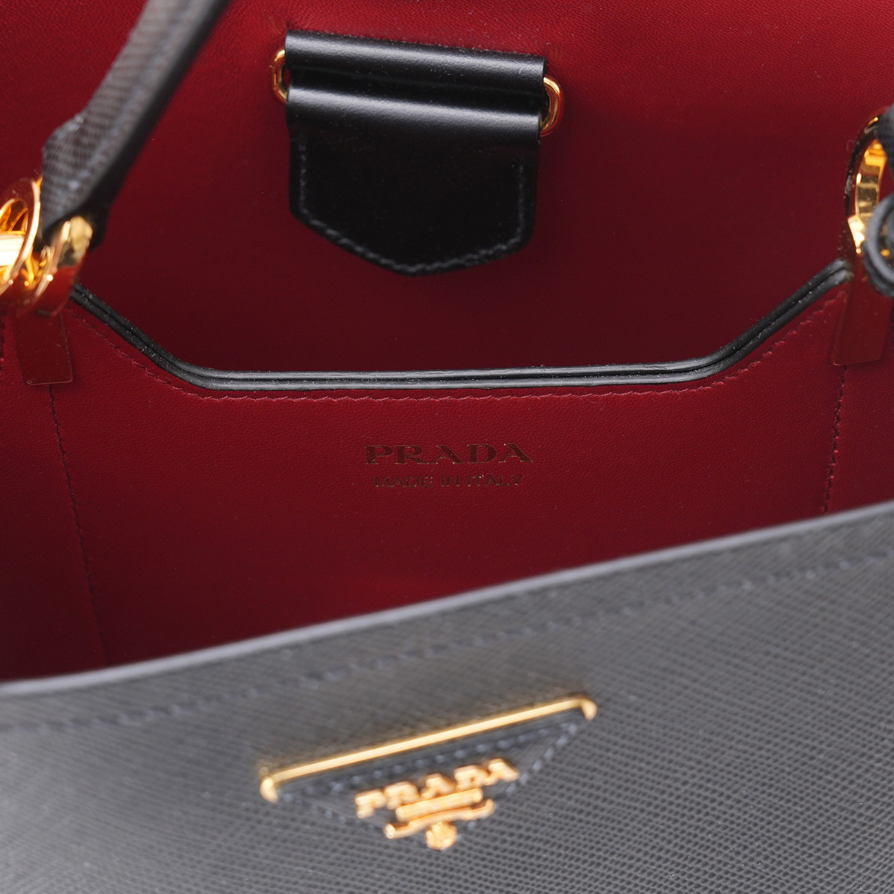 PRADA(USED)프라다 1BA212 파니에 버킷백