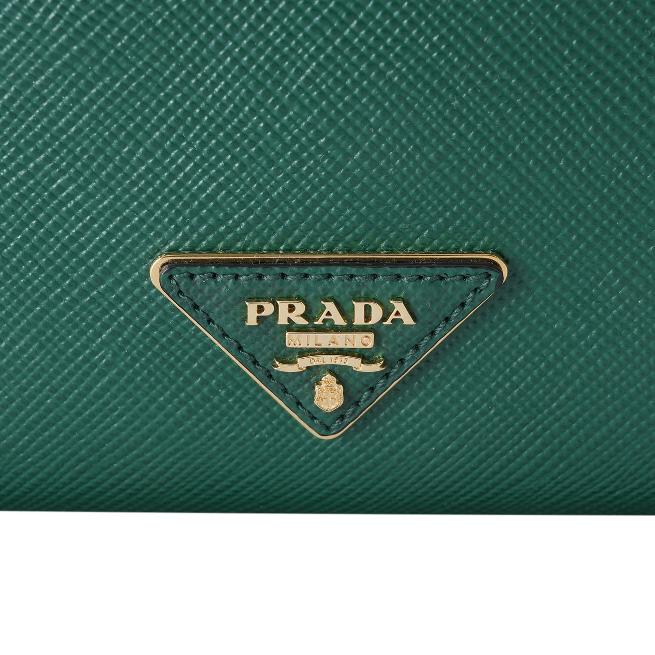 PRADA(USED)프라다 1BE032 사피아노 레더 버킷백