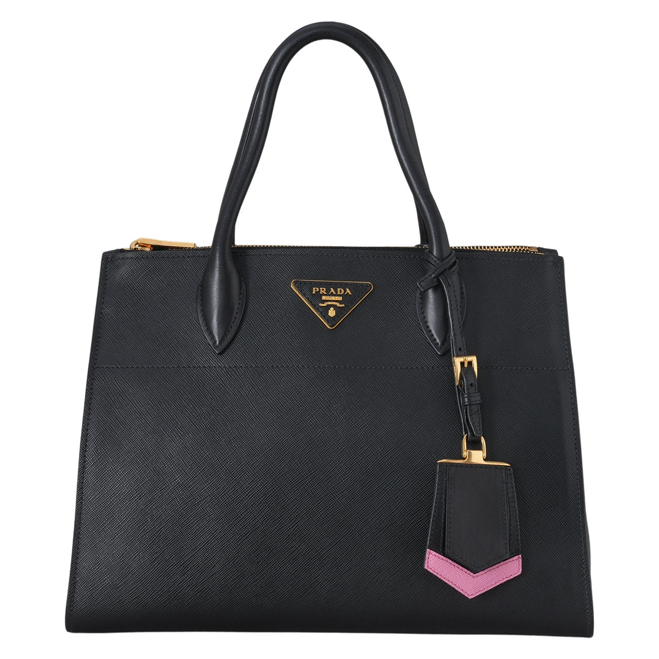 PRADA(USED)프라다 1BA102 사피아노 시티 토트겸 숄더백