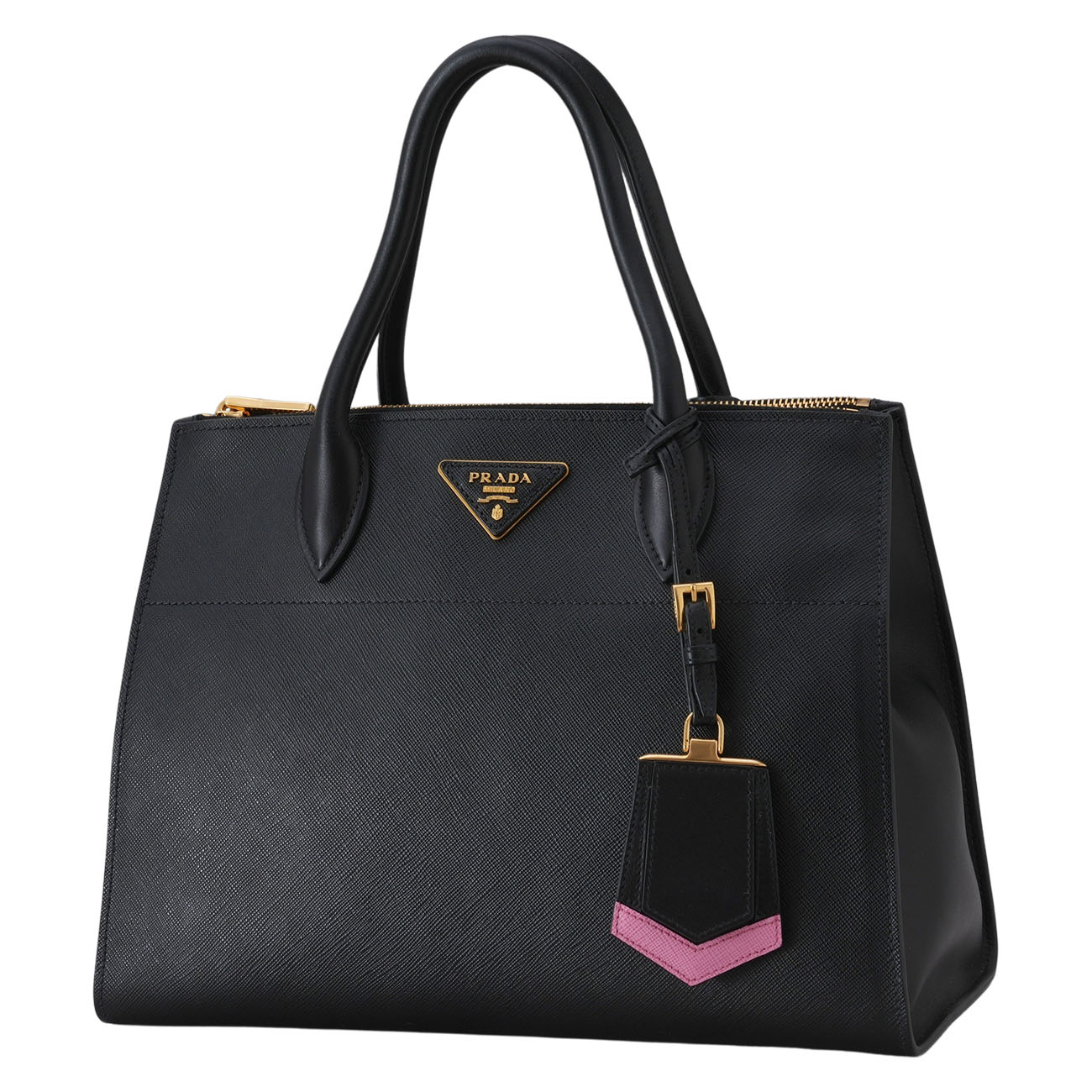 PRADA(USED)프라다 1BA102 사피아노 시티 토트겸 숄더백