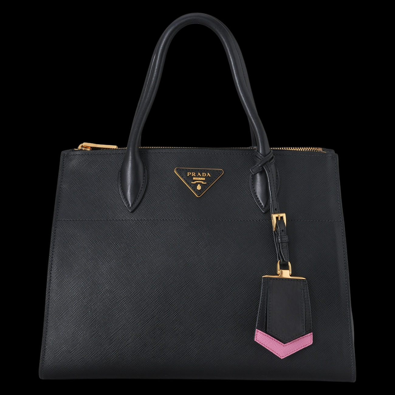 PRADA(USED)프라다 1BA102 사피아노 시티 토트겸 숄더백