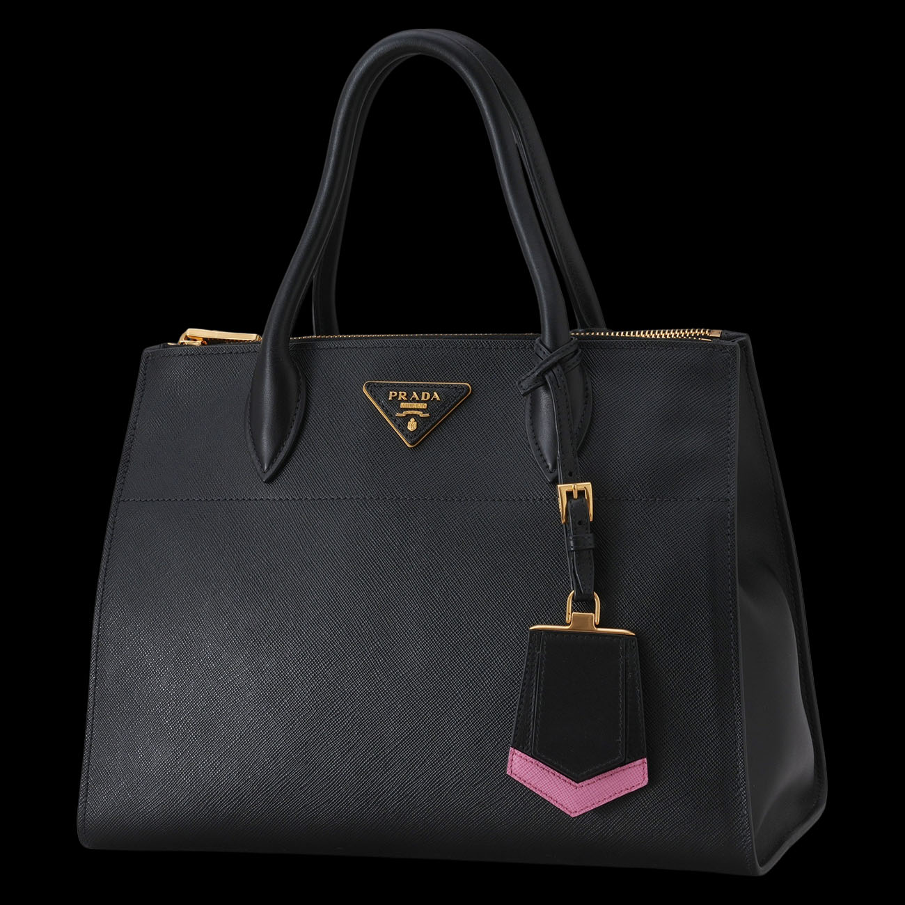 PRADA(USED)프라다 1BA102 사피아노 시티 토트겸 숄더백