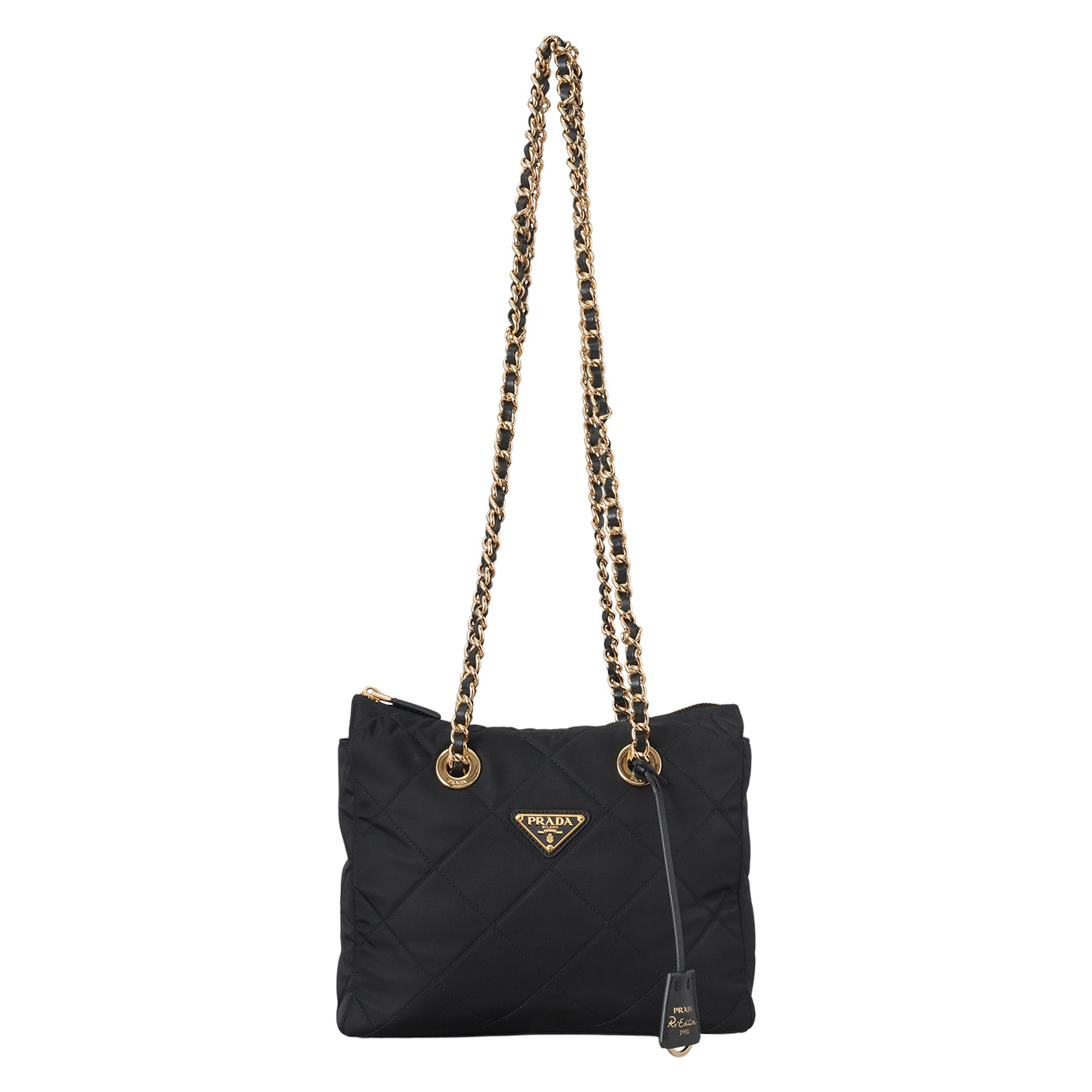 PRADA(USED)프라다 리나일론 퀼팅 체인백