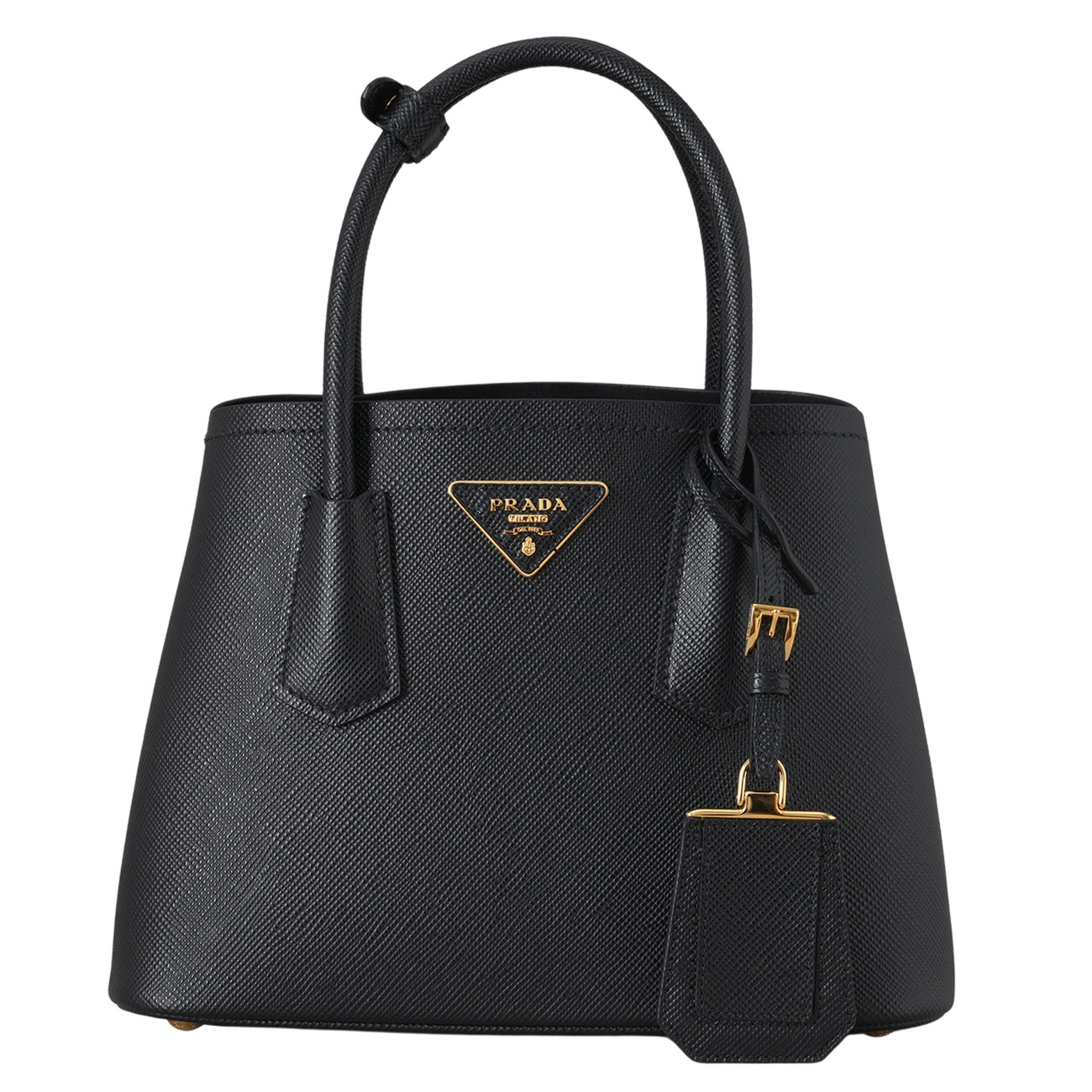 PRADA(USED)프라다 1BG443 더블 사피아노 토트백
