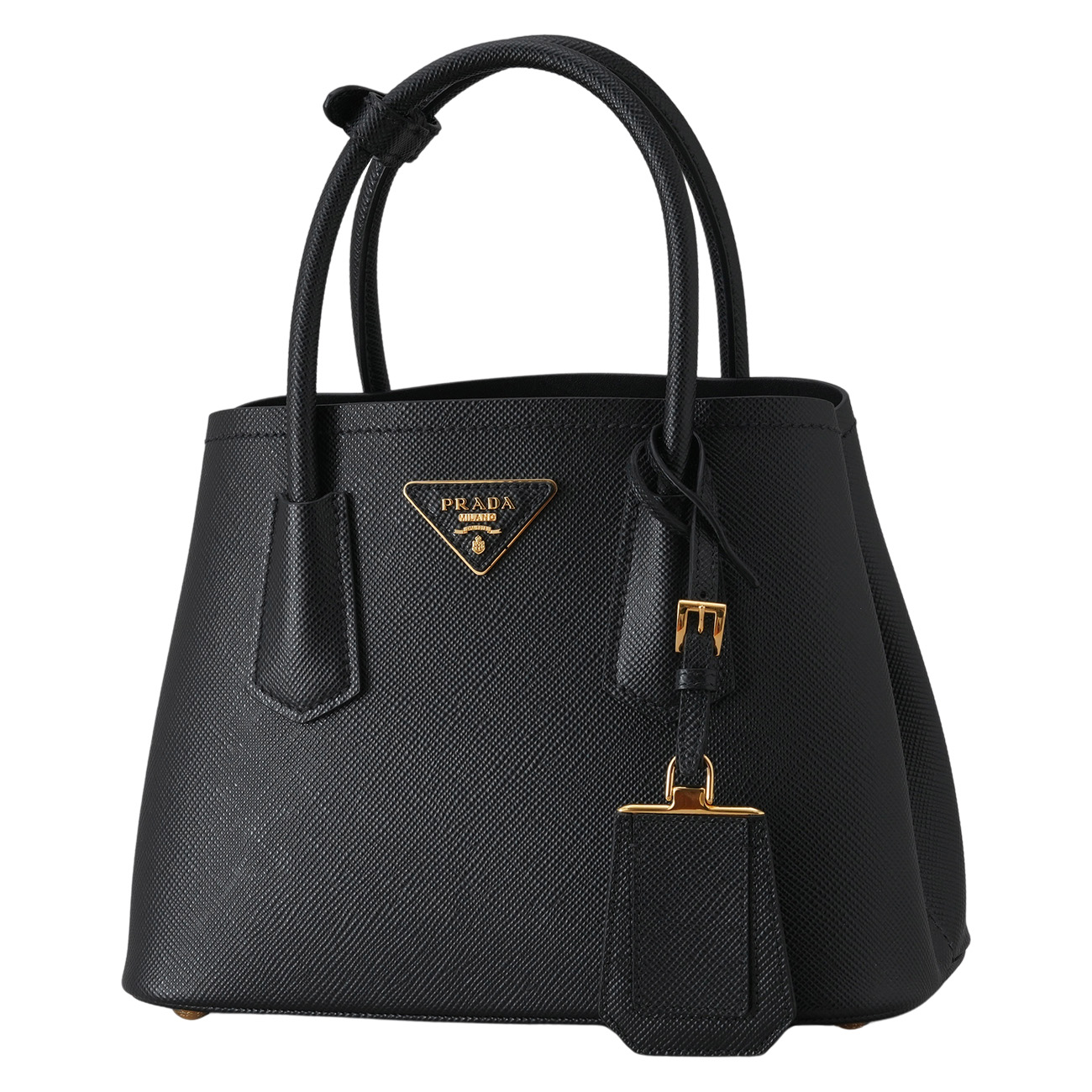 PRADA(USED)프라다 1BG443 더블 사피아노 토트백