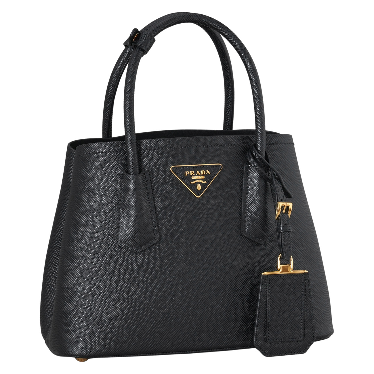 PRADA(USED)프라다 1BG443 더블 사피아노 토트백