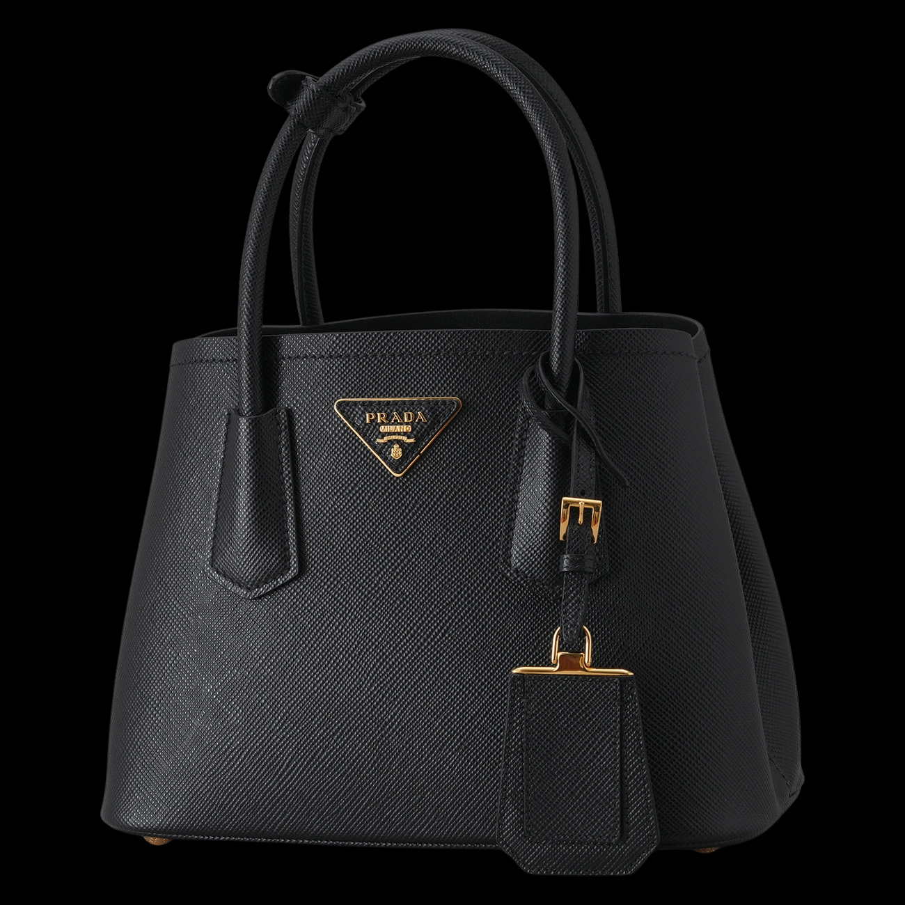 PRADA(USED)프라다 1BG443 더블 사피아노 토트백