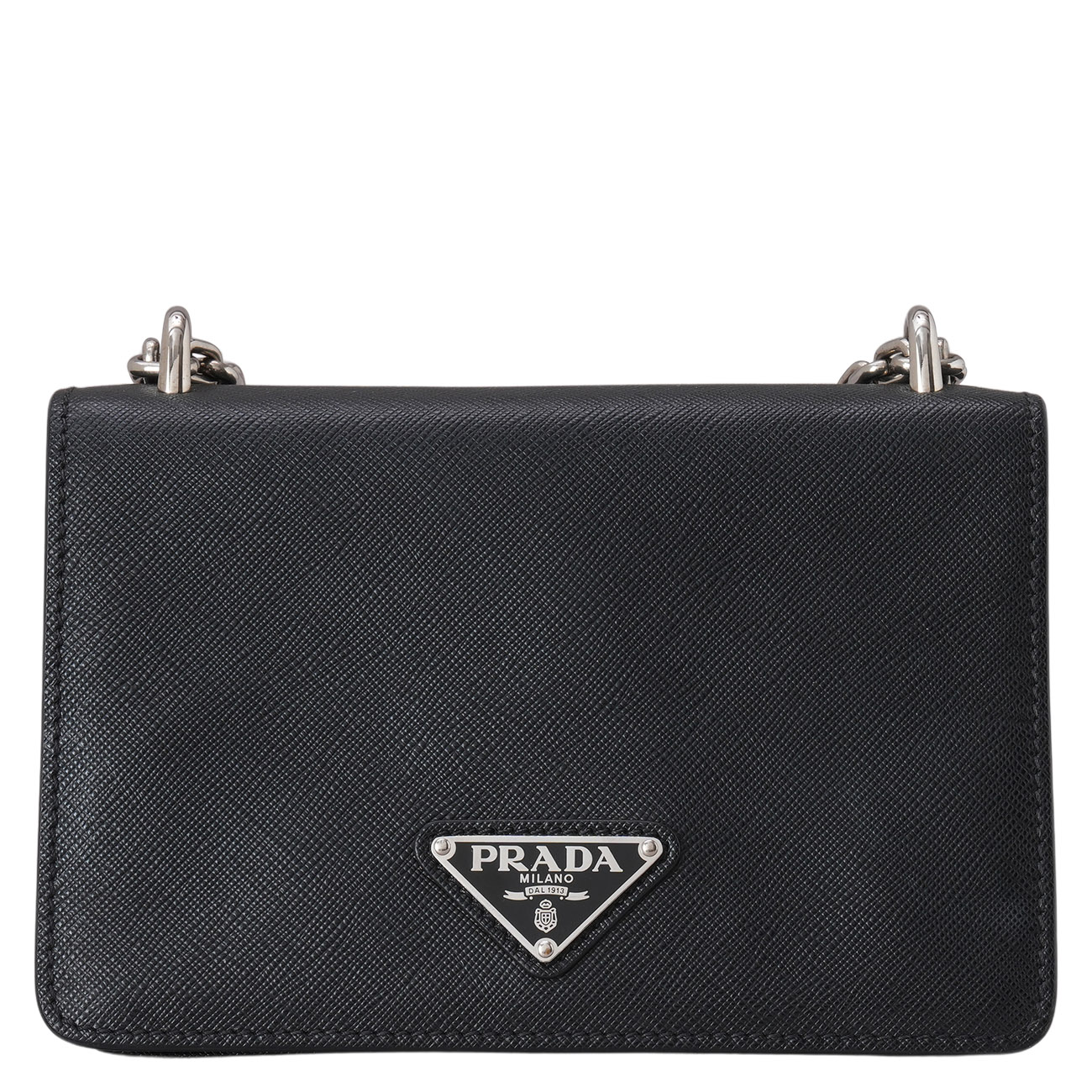 PRADA(USED)프라다 1BD032 사피아노 체인 크로스백