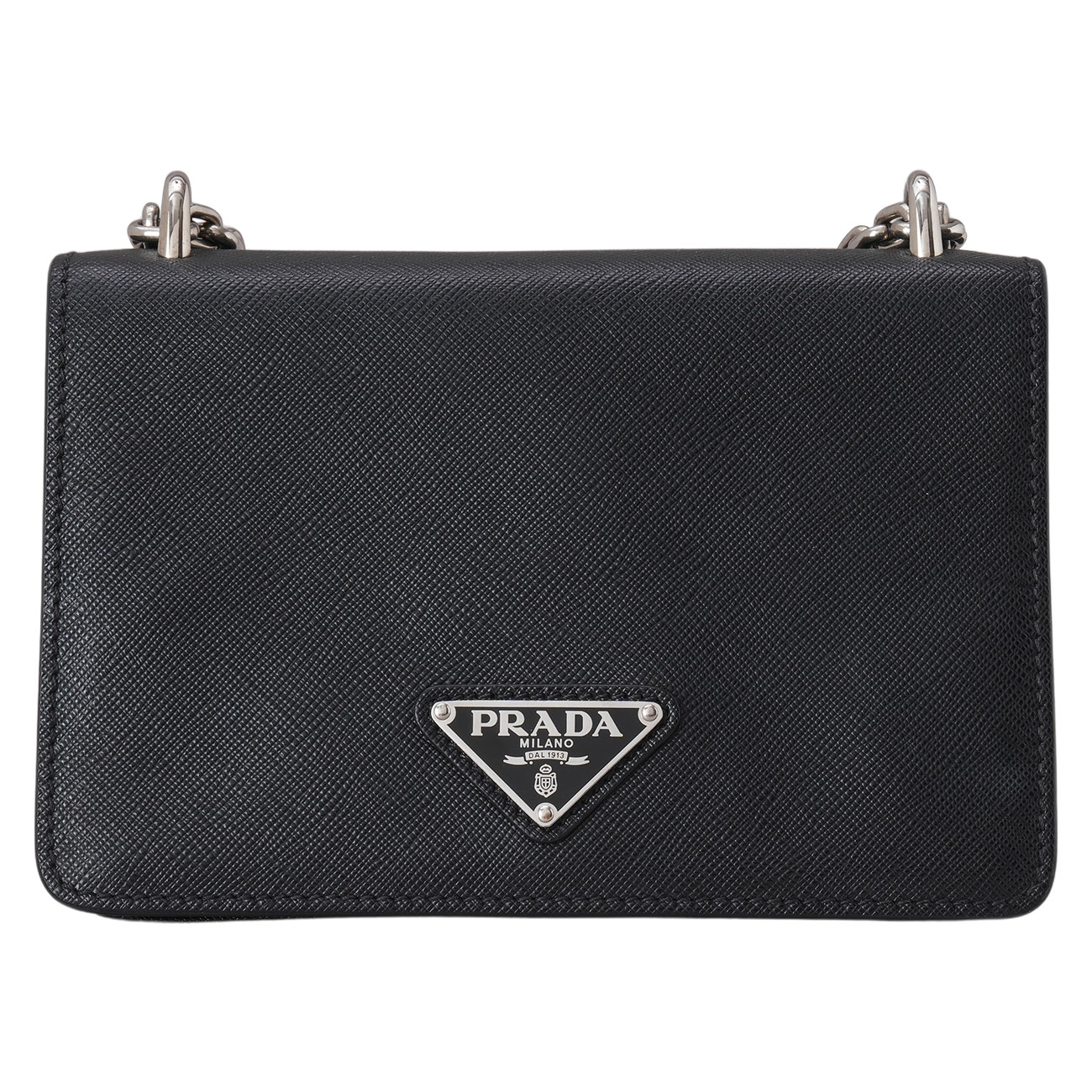 PRADA(USED)프라다 1BD032 사피아노 체인 크로스백