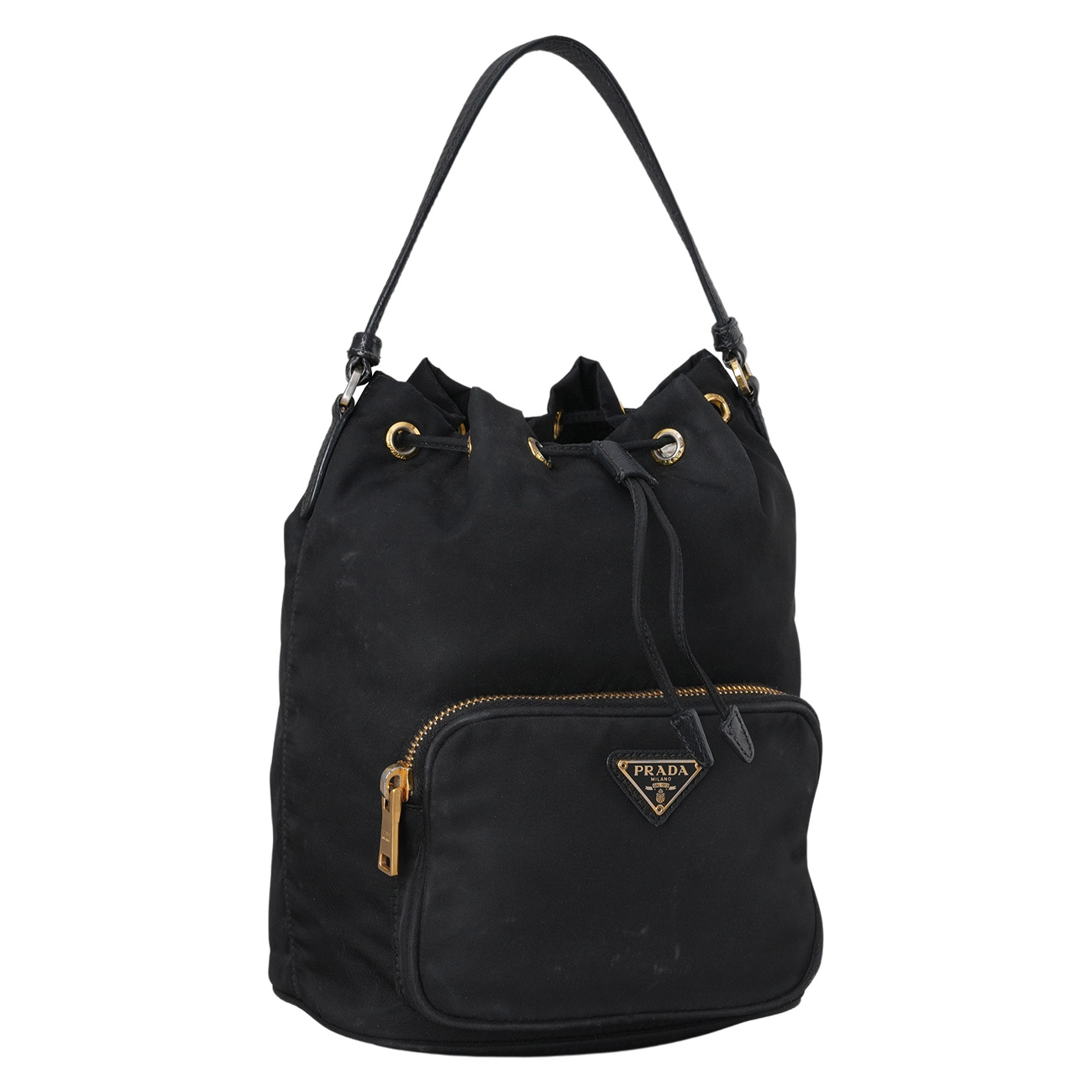 PRADA(USED)프라다 1BH038 테수토 버킷백