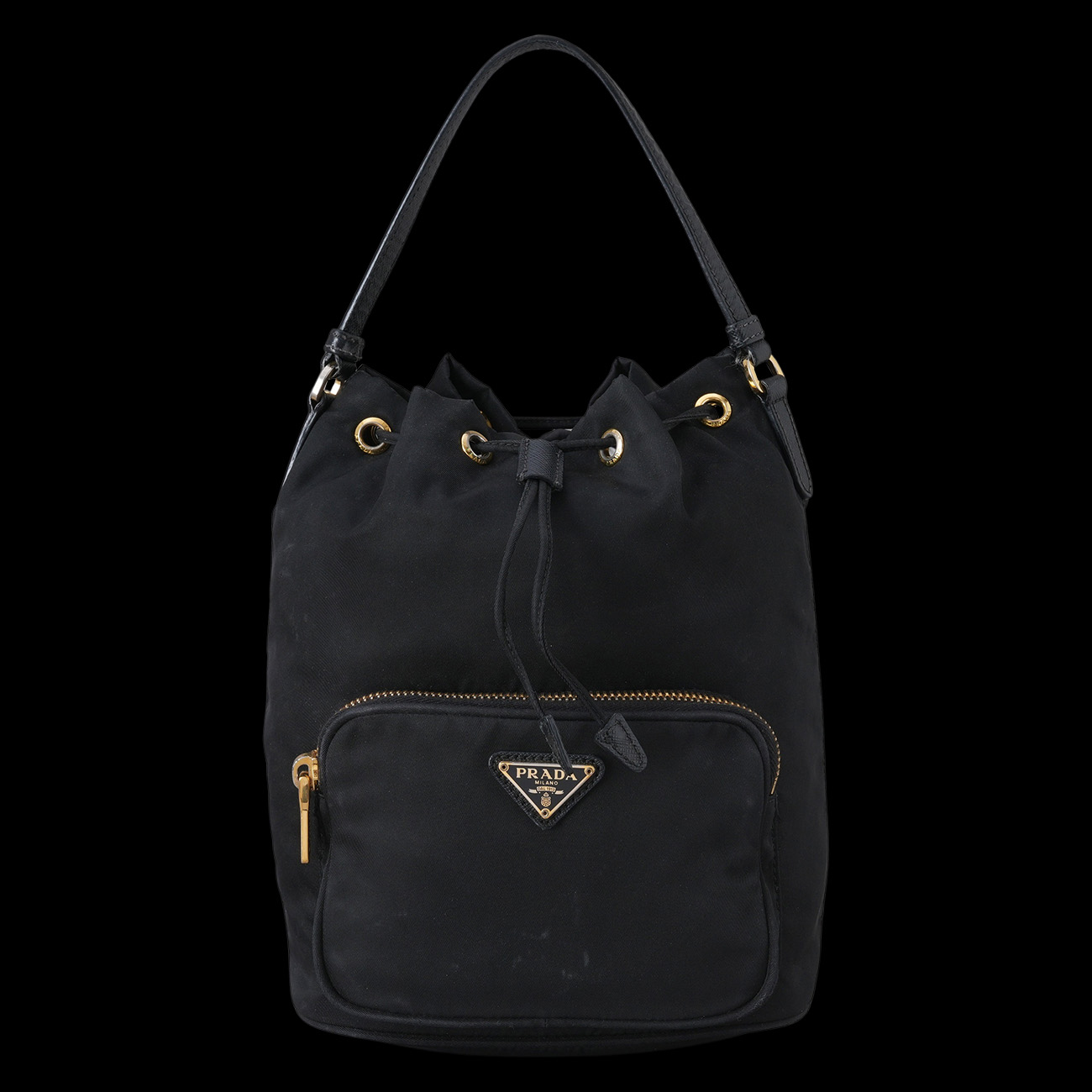PRADA(USED)프라다 1BH038 테수토 버킷백