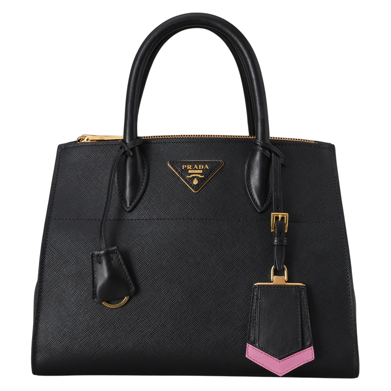 PRADA(USED)프라다 1BA103 사피아노 패러다임 숄더백