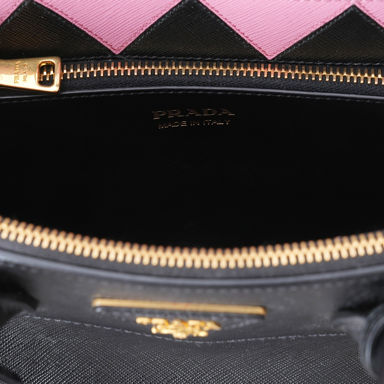 PRADA(USED)프라다 1BA103 사피아노 패러다임 숄더백