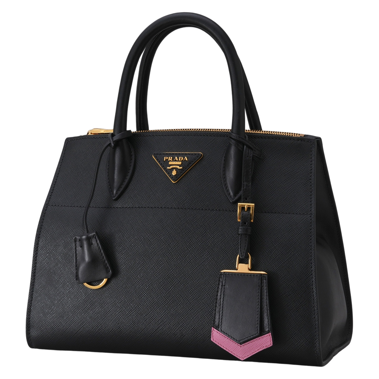 PRADA(USED)프라다 1BA103 사피아노 패러다임 숄더백