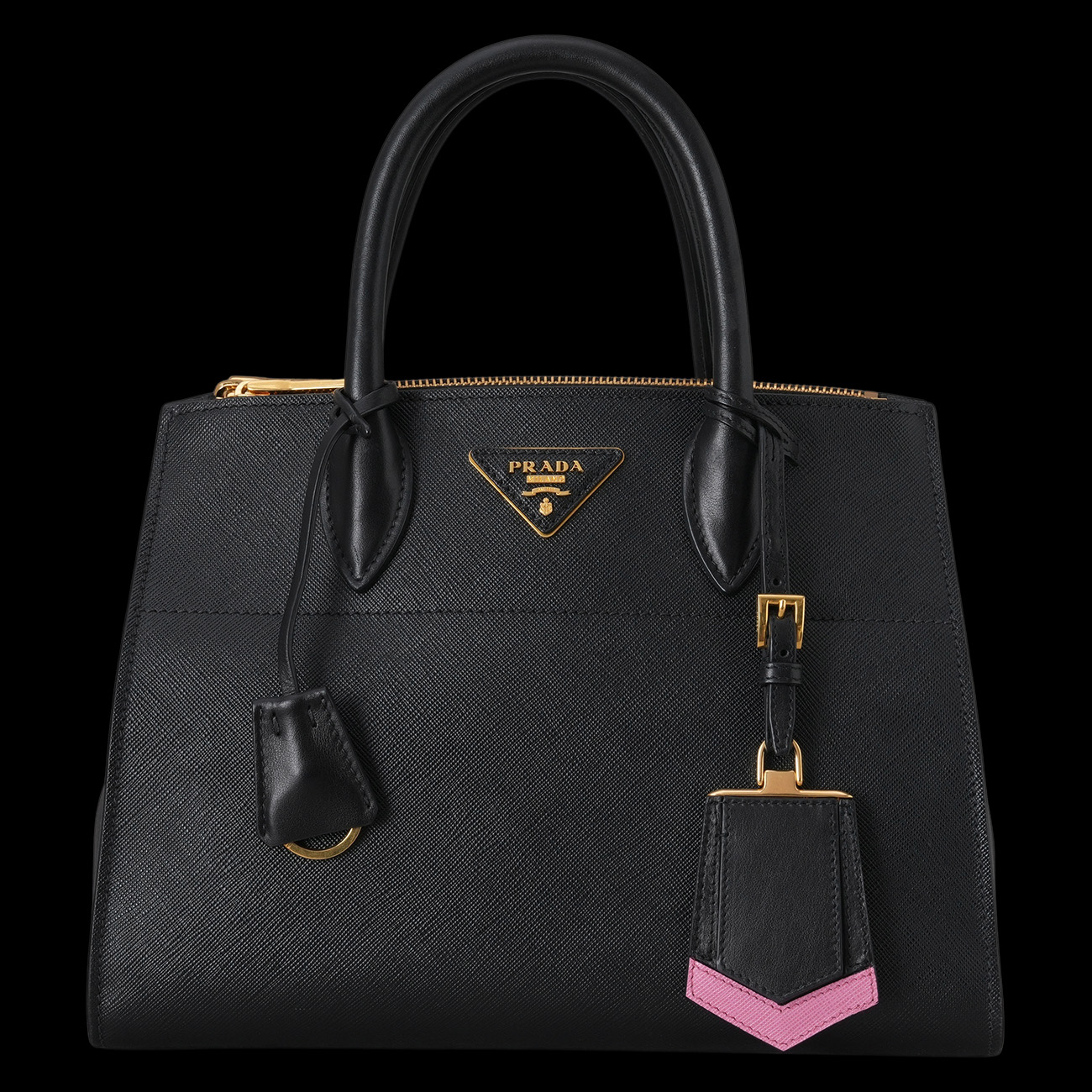 PRADA(USED)프라다 1BA103 사피아노 패러다임 숄더백
