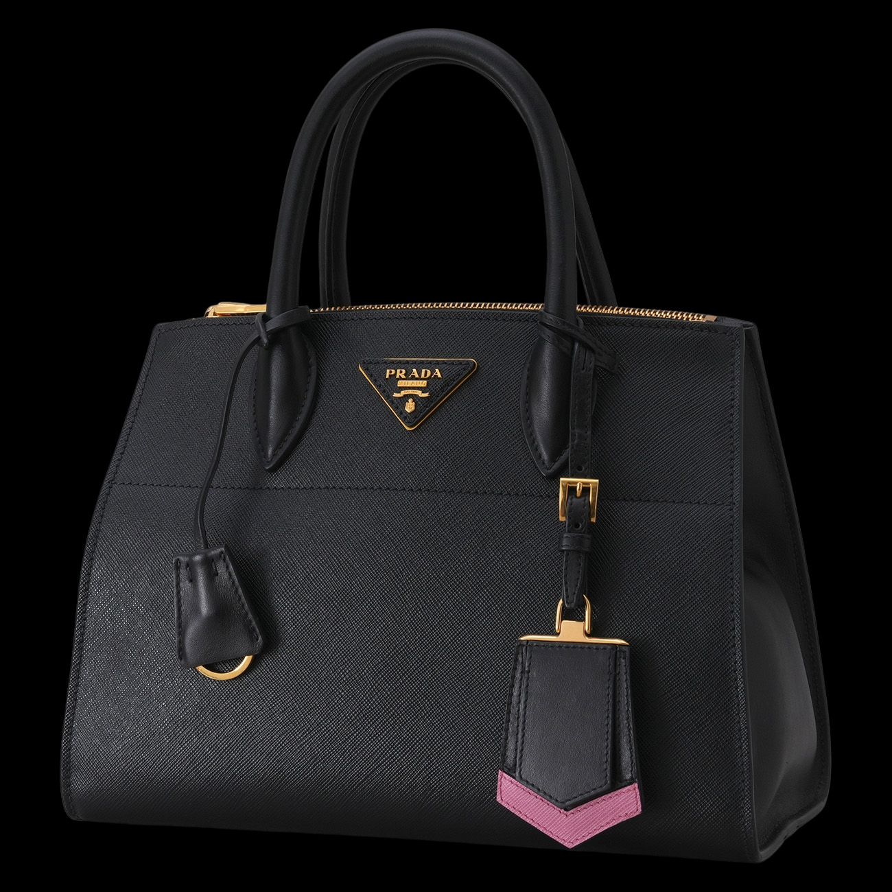 PRADA(USED)프라다 1BA103 사피아노 패러다임 숄더백