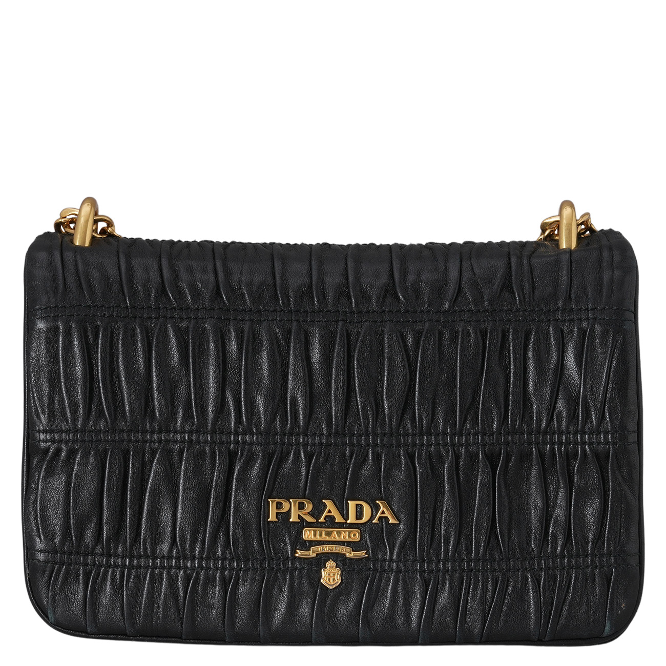 PRADA(USED)프라다 1BD010 고프레 미니 체인백