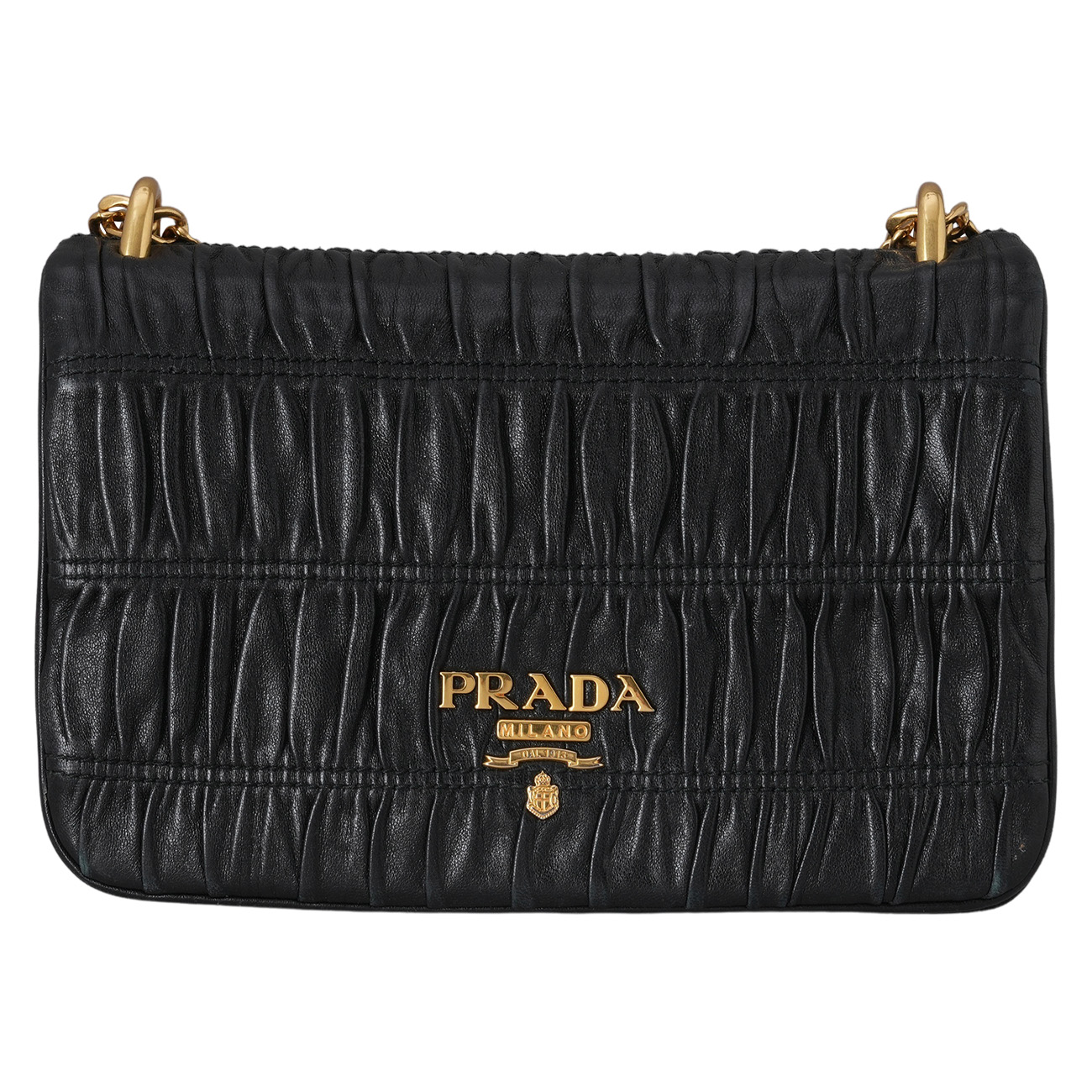 PRADA(USED)프라다 1BD010 고프레 미니 체인백