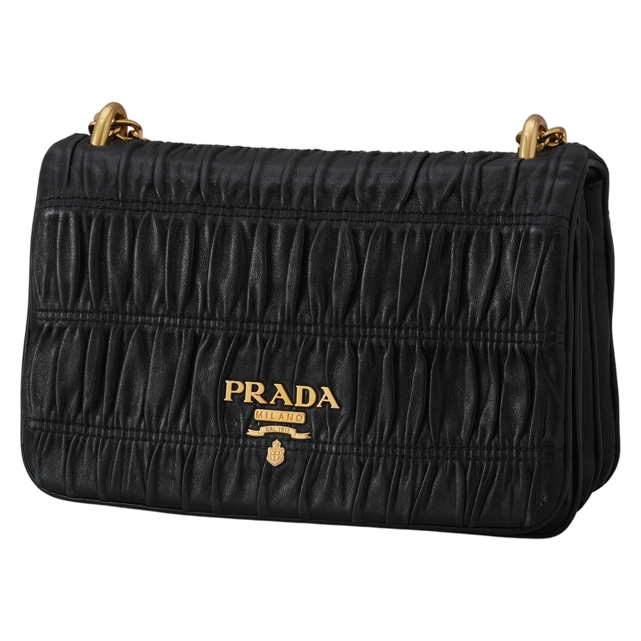 PRADA(USED)프라다 1BD010 고프레 미니 체인백